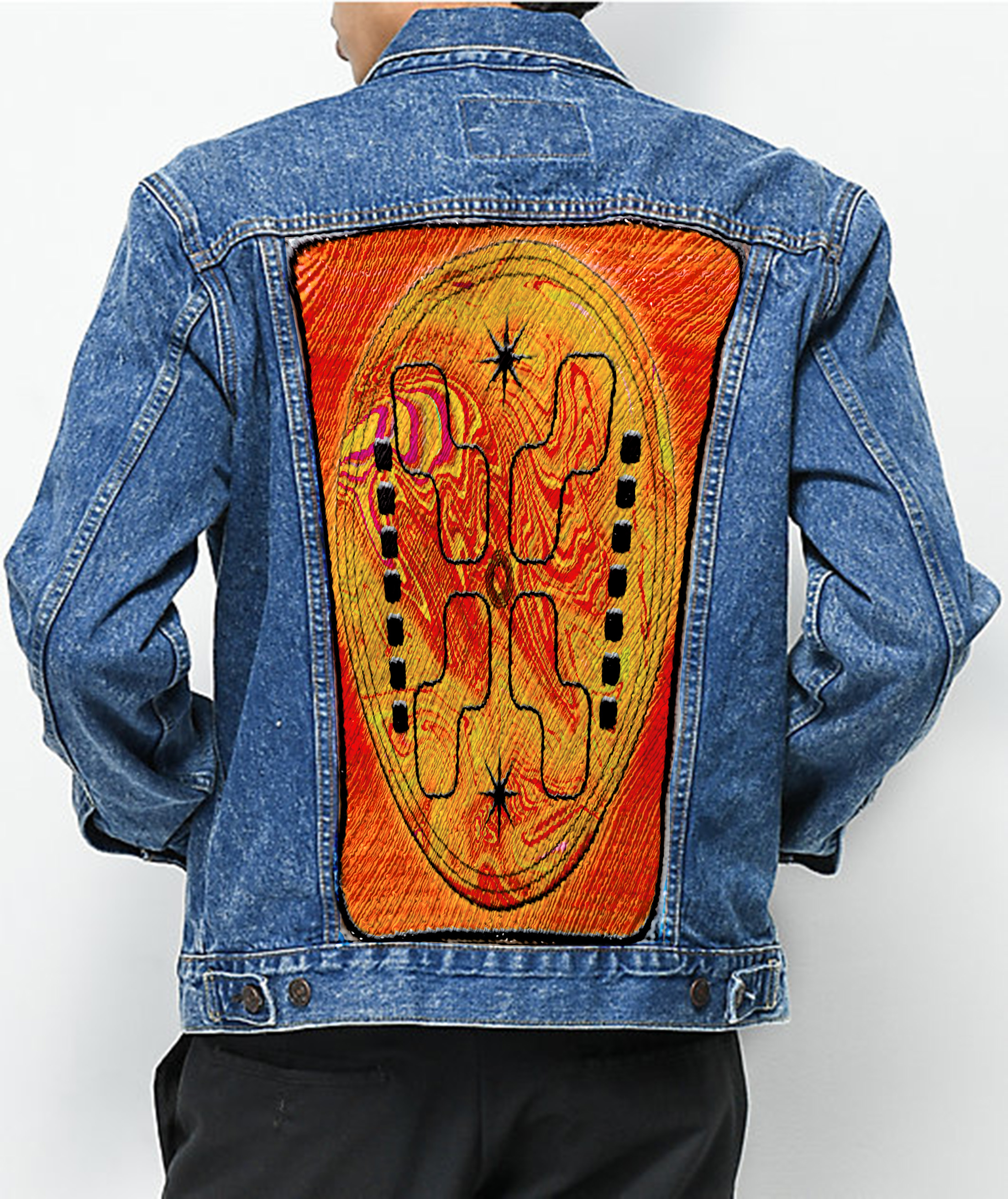 large back patch