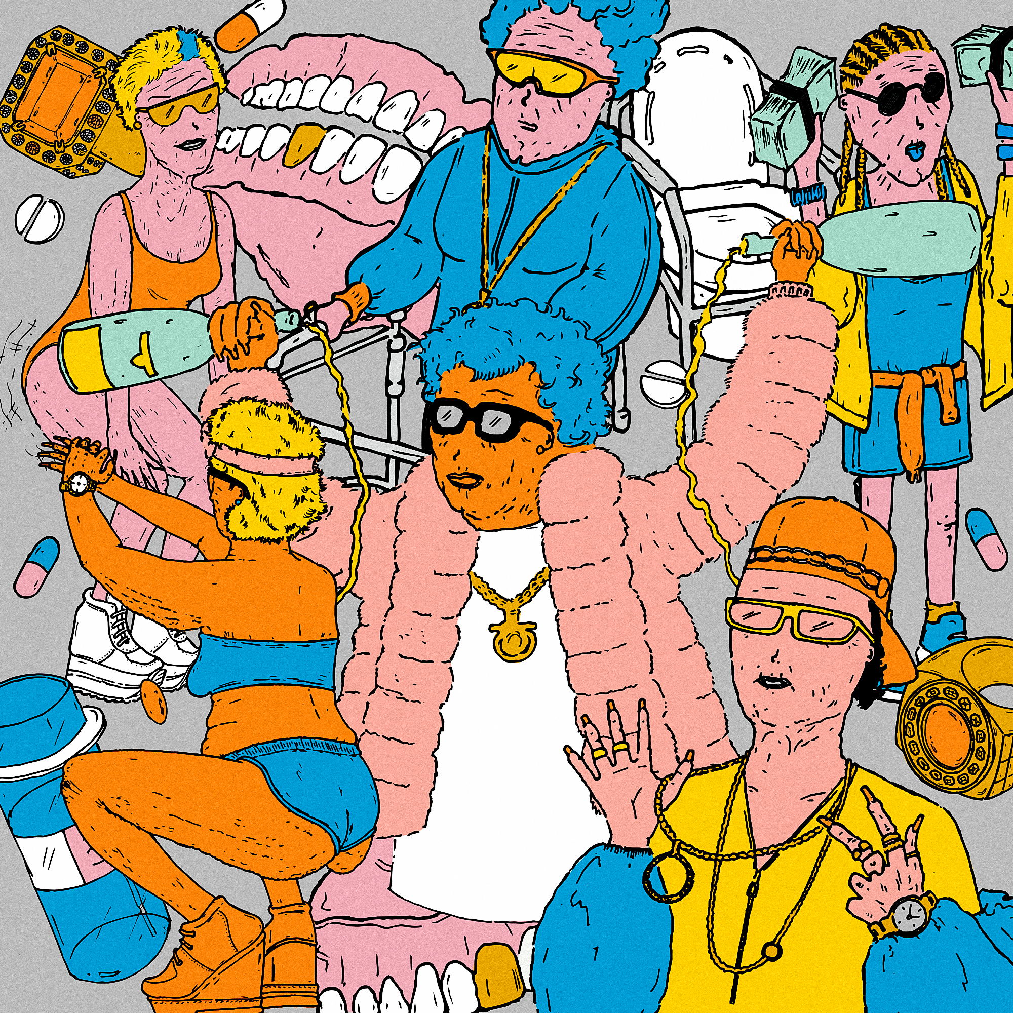 Hembro . Hembro (2017) Ilustraciones: Nico RIccobelli
