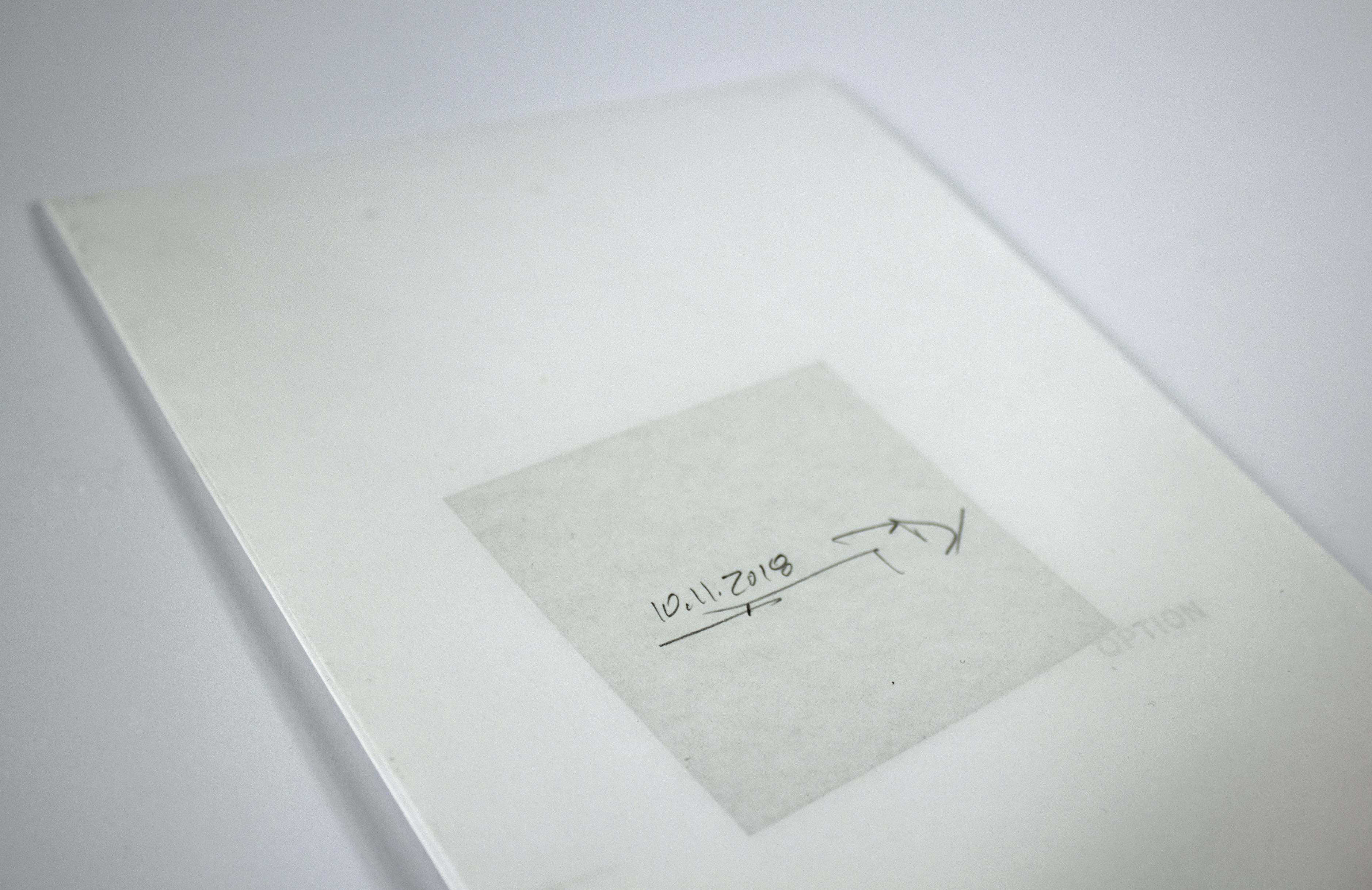 alt="Peter Downsbrough special edition option signed poster"