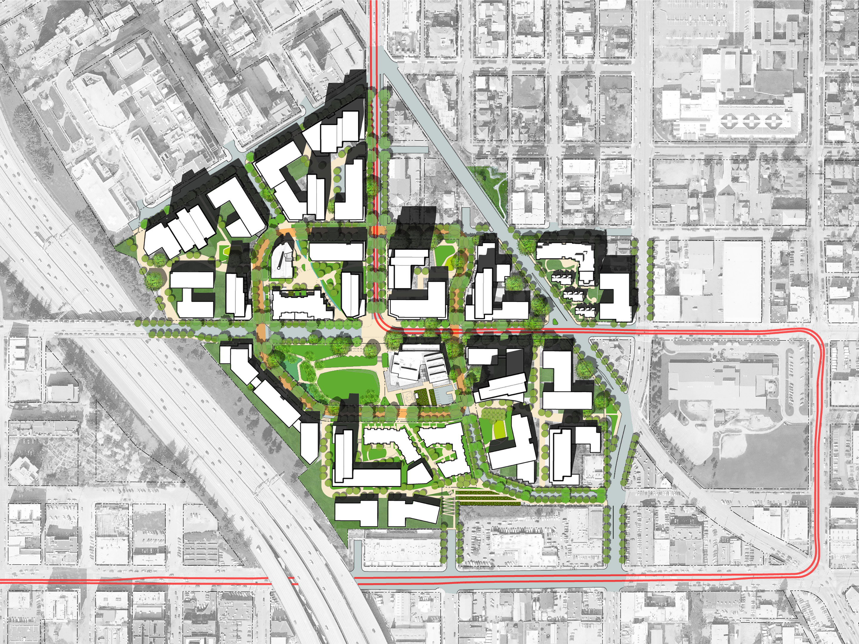 Yesler Terrace Redevelopment Plan, Seattle, WA