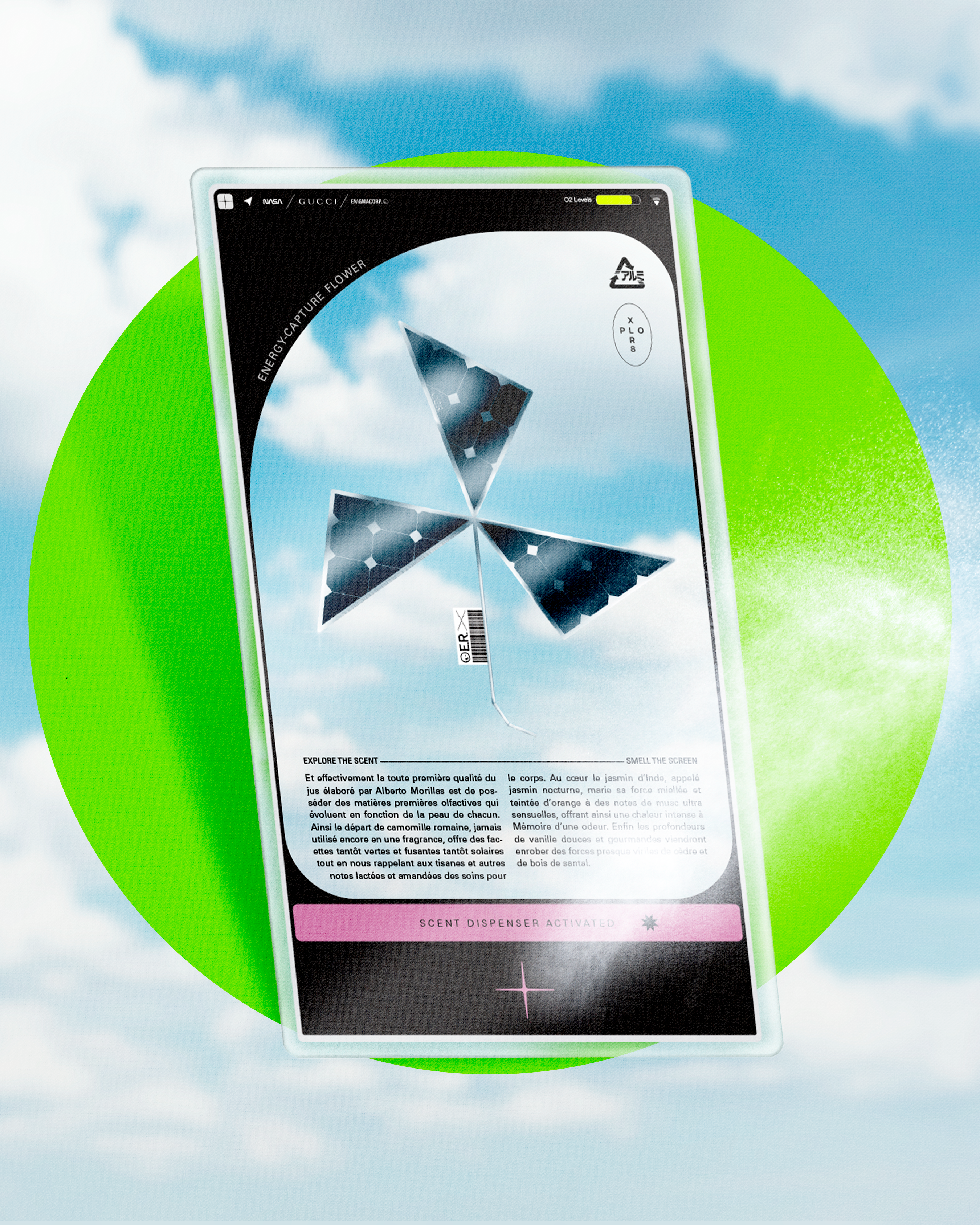 Scent-Dispenser-Mobile Prototype. ✶2021