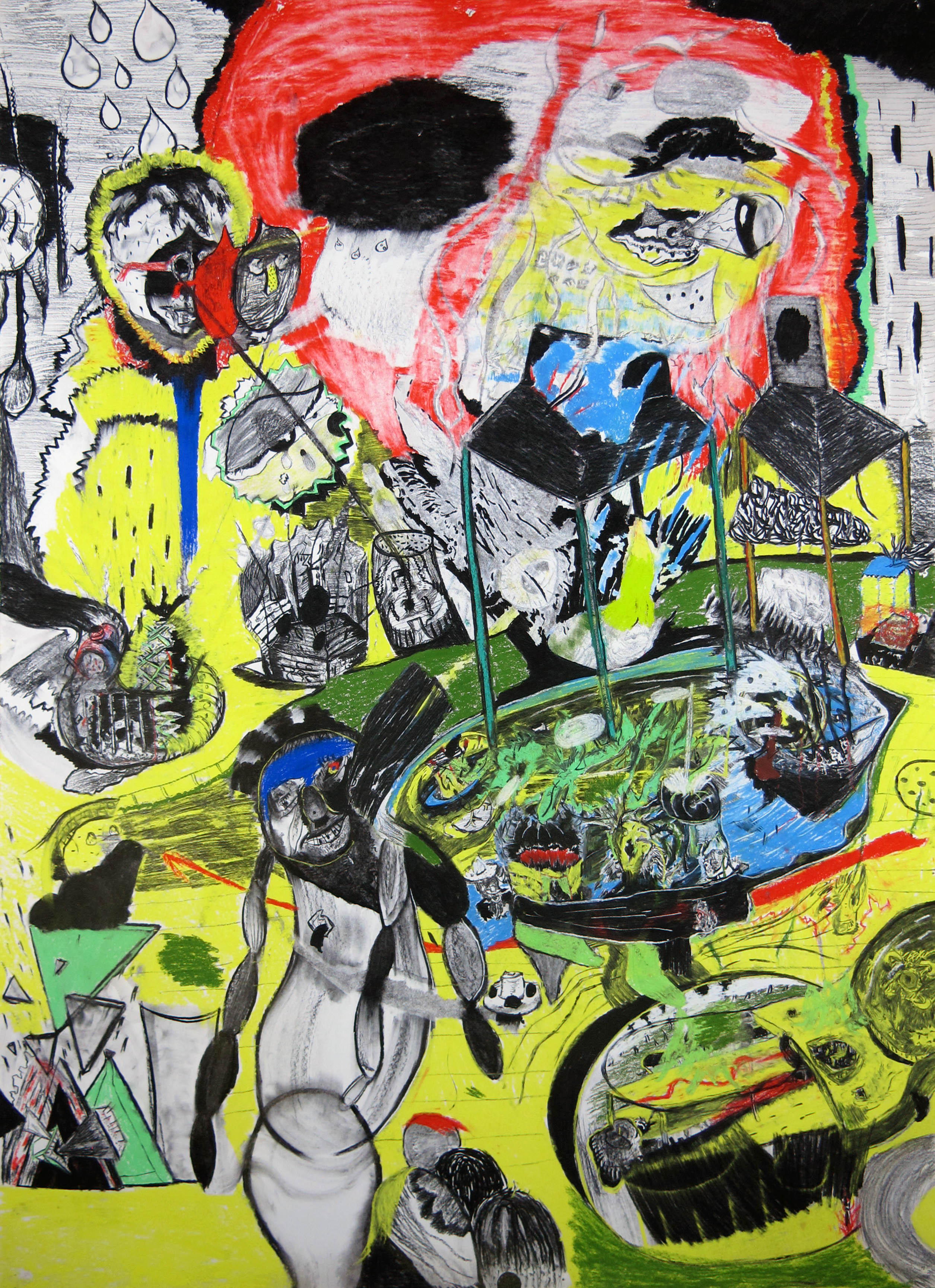 absurd drawing, non-sense drawing, luis almeida