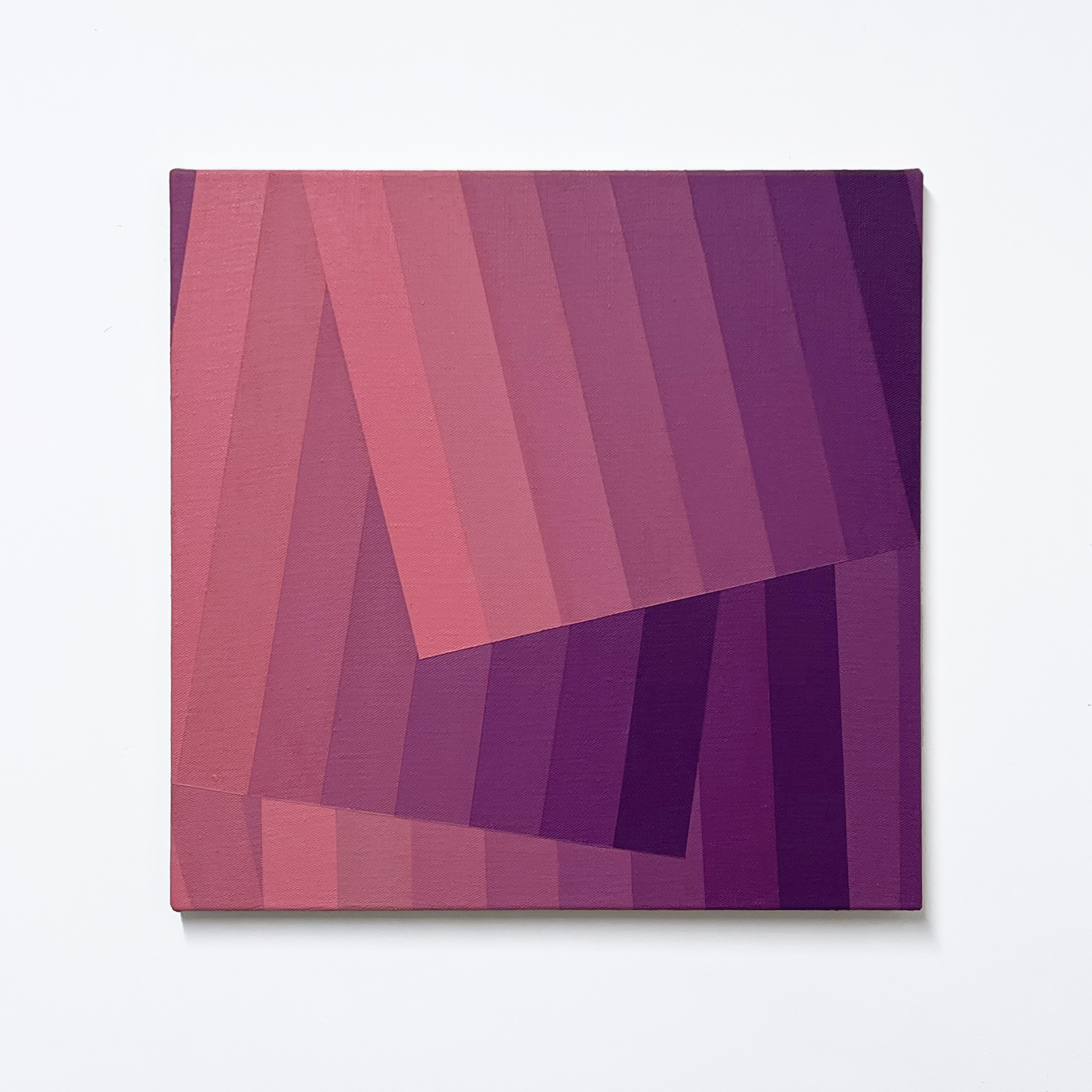 Machbands (chroma) LXII, 40cm x 40cm, acrylic on linen