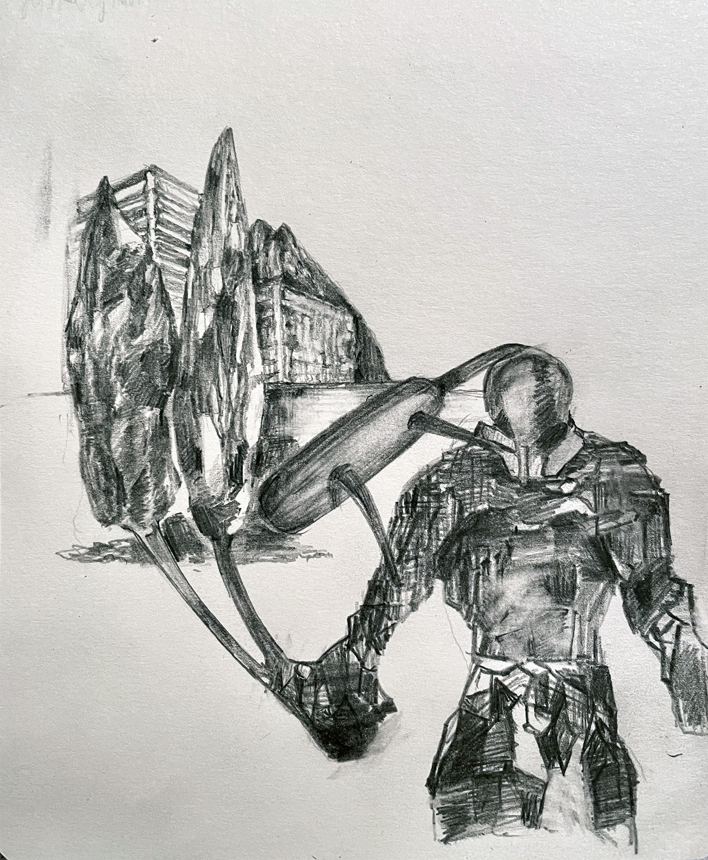 A5, pencil on paper, 2022