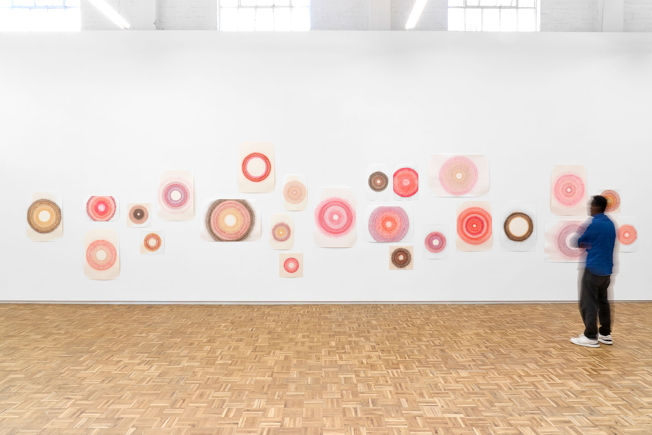 Lerato Shadi, Tsela e e motsopodia (2025) | Installation view at blank projects, Cape Town