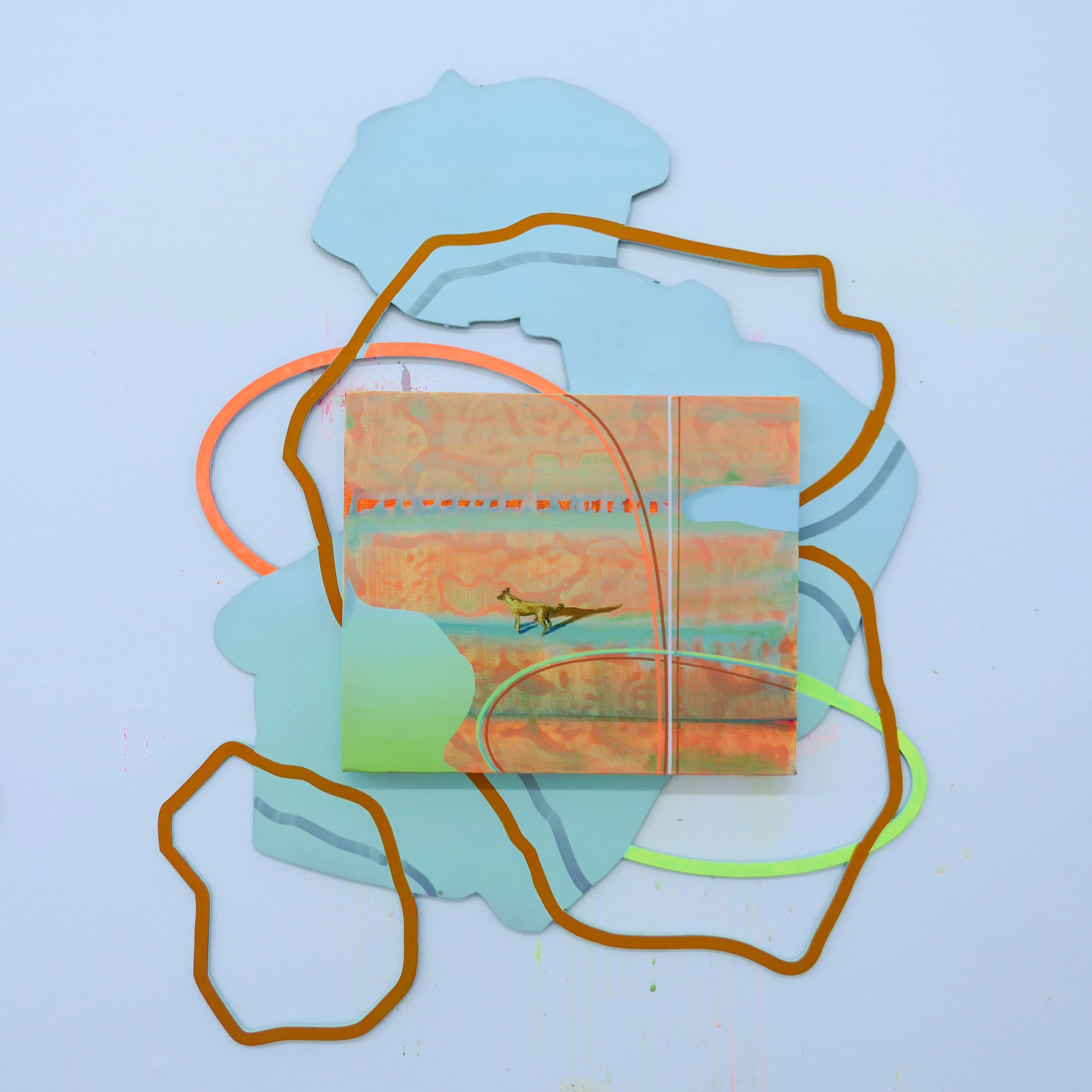 Errance, 70x55cm, 2022