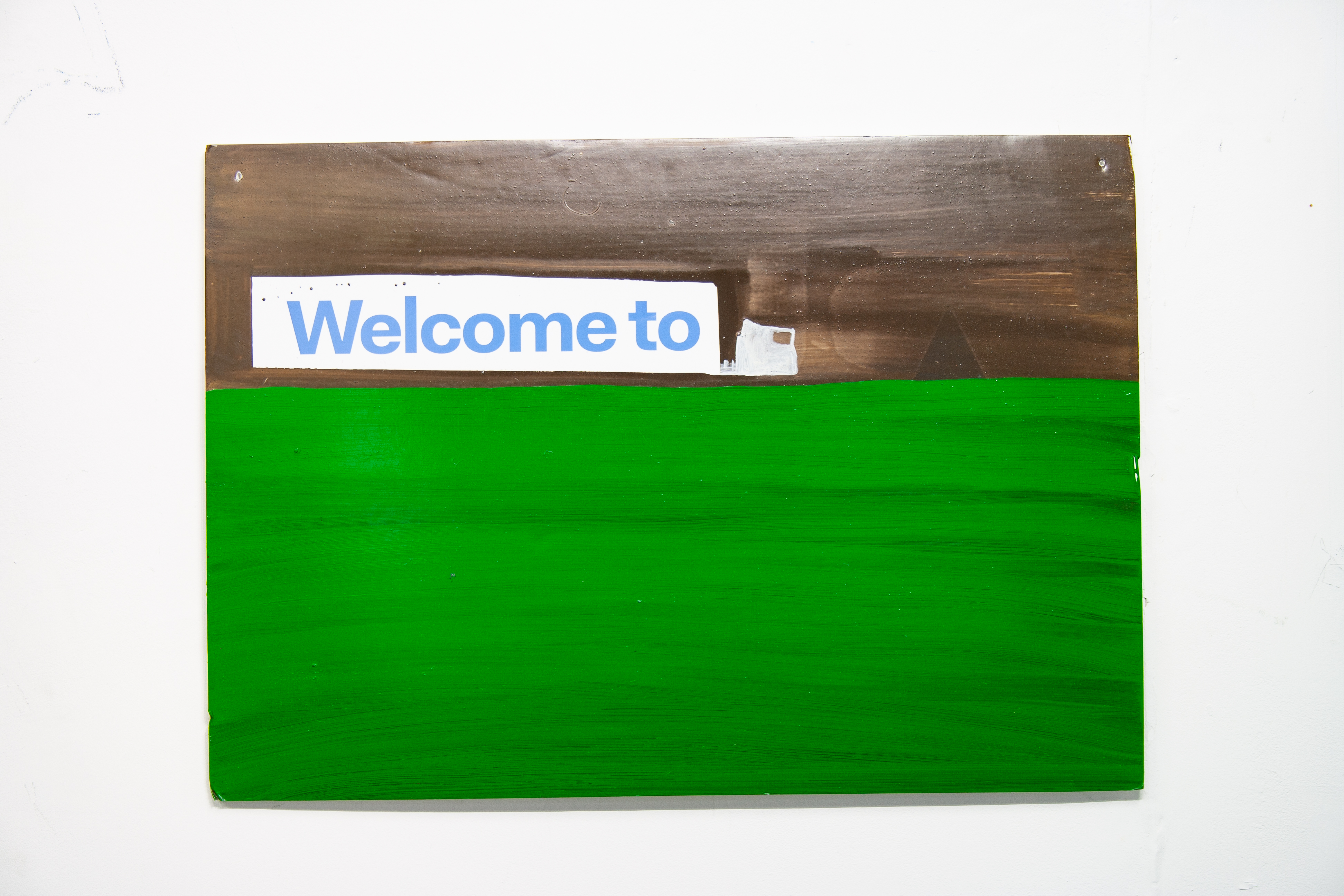 Welcome to, 59 x 84cm, 2023