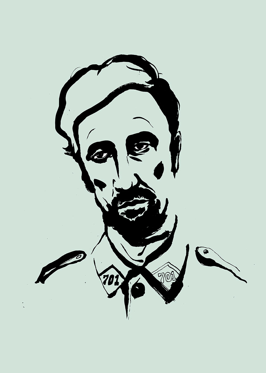 Pvt. Ferol (Timothy Carey) from Paths Of Glory