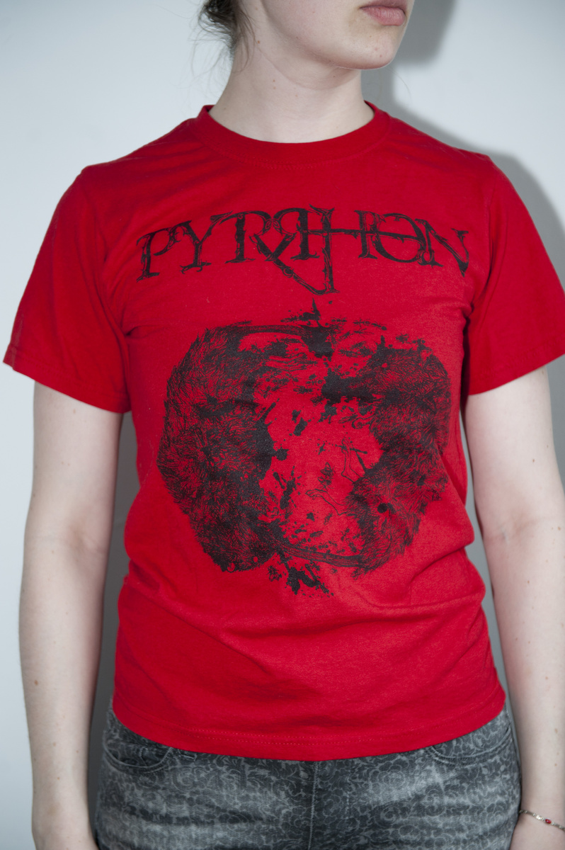 T-shirt for NYC metal band Pyrrhon