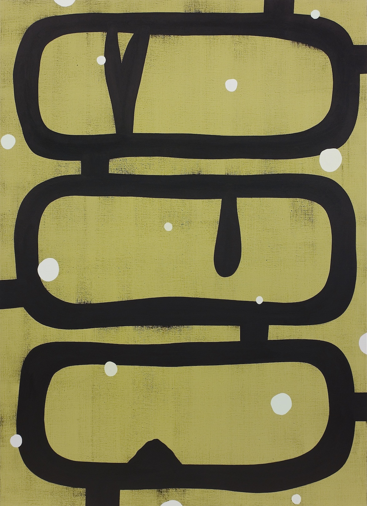 Untitled 2002, acrylic on canvas, 180 x 130 cm