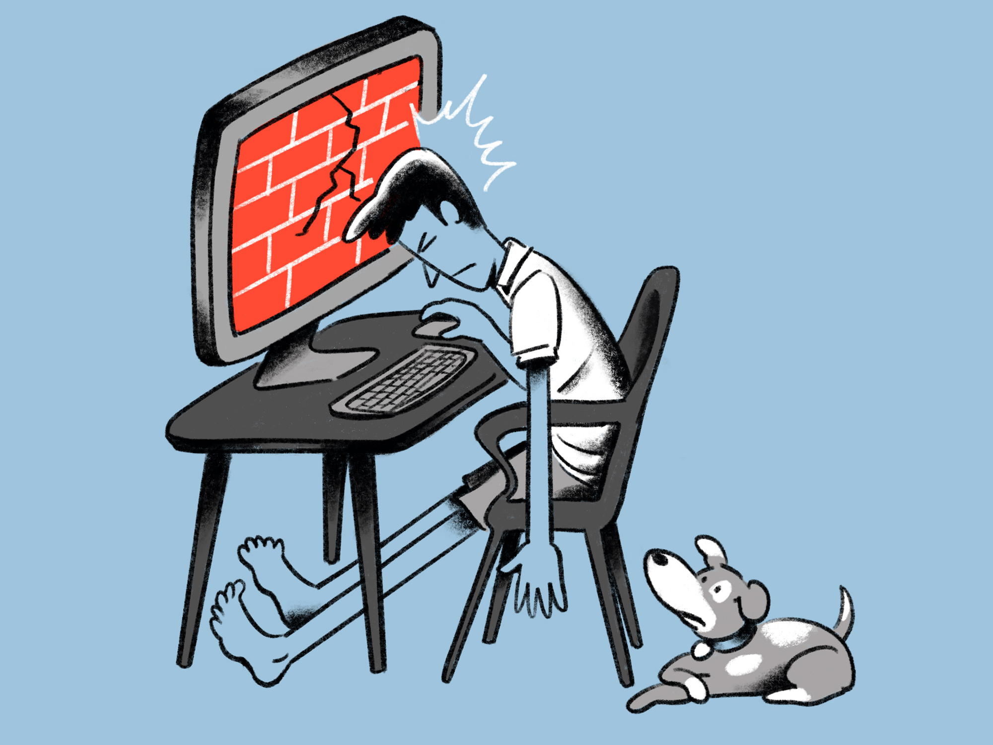 Hitting a wall when WFH