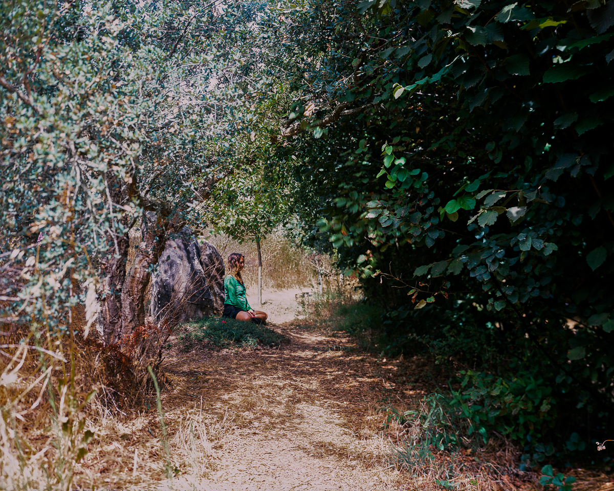 Woman in meditation