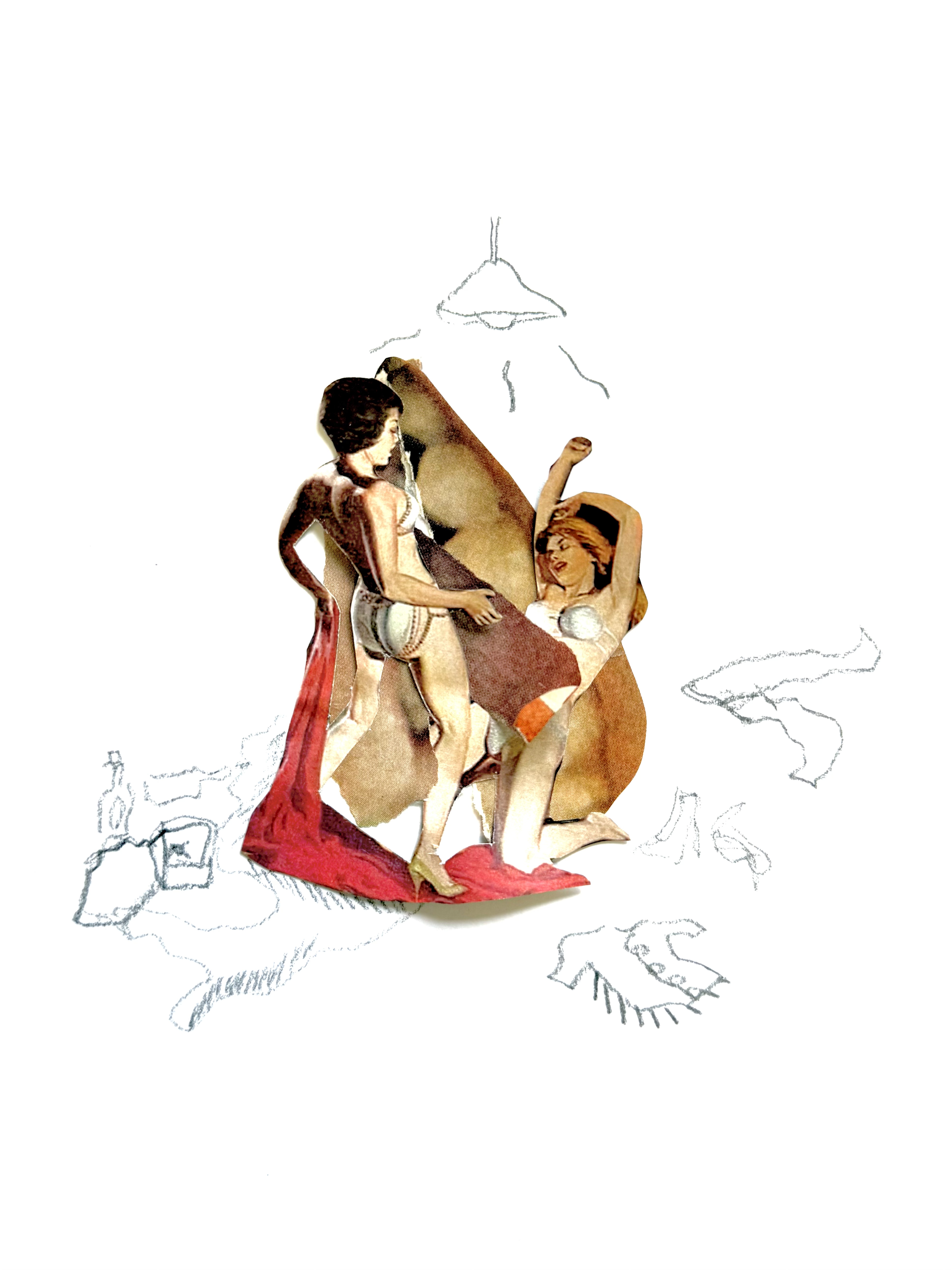 Flirty(2025, 11in x 14in)