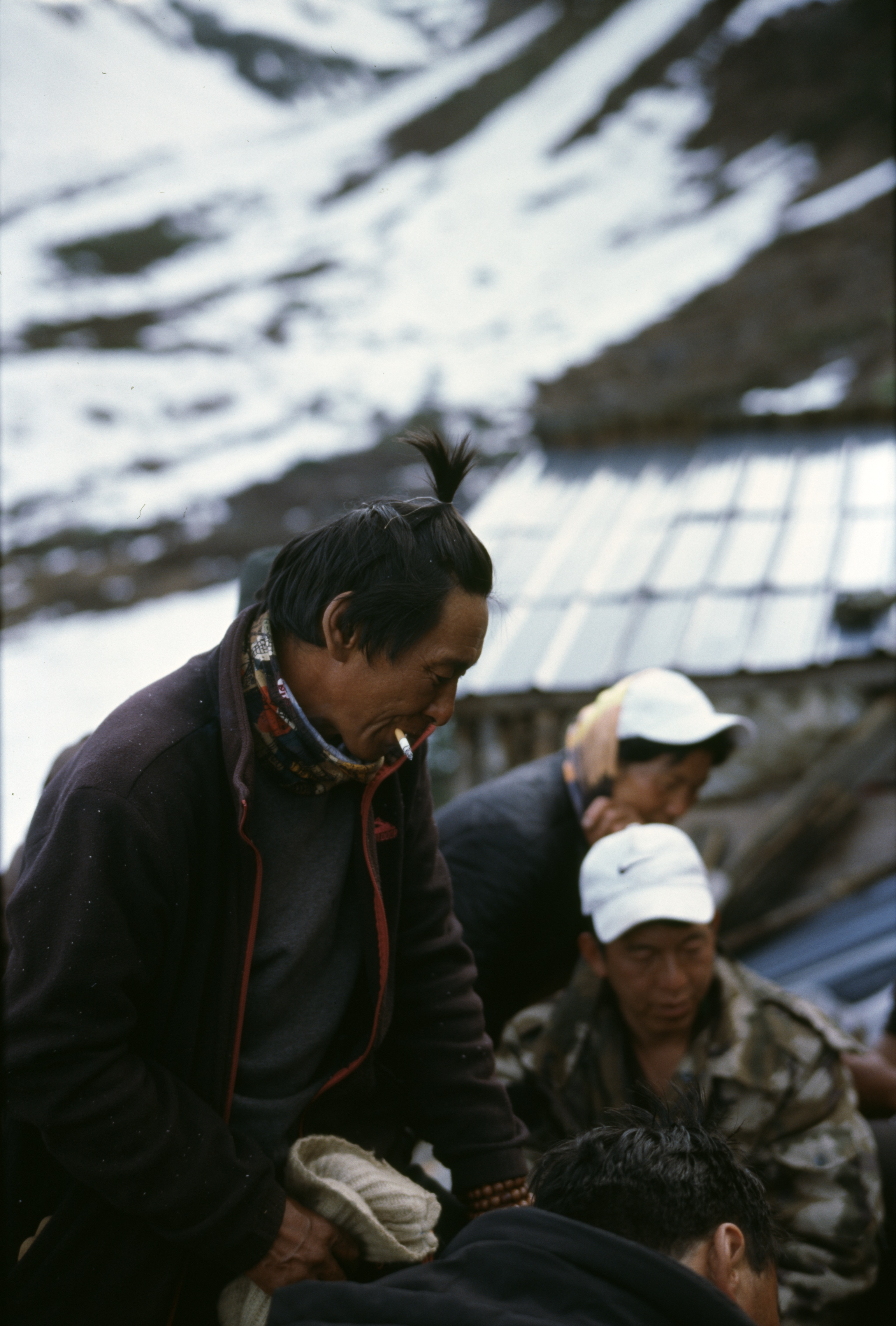 Tibetan village leader