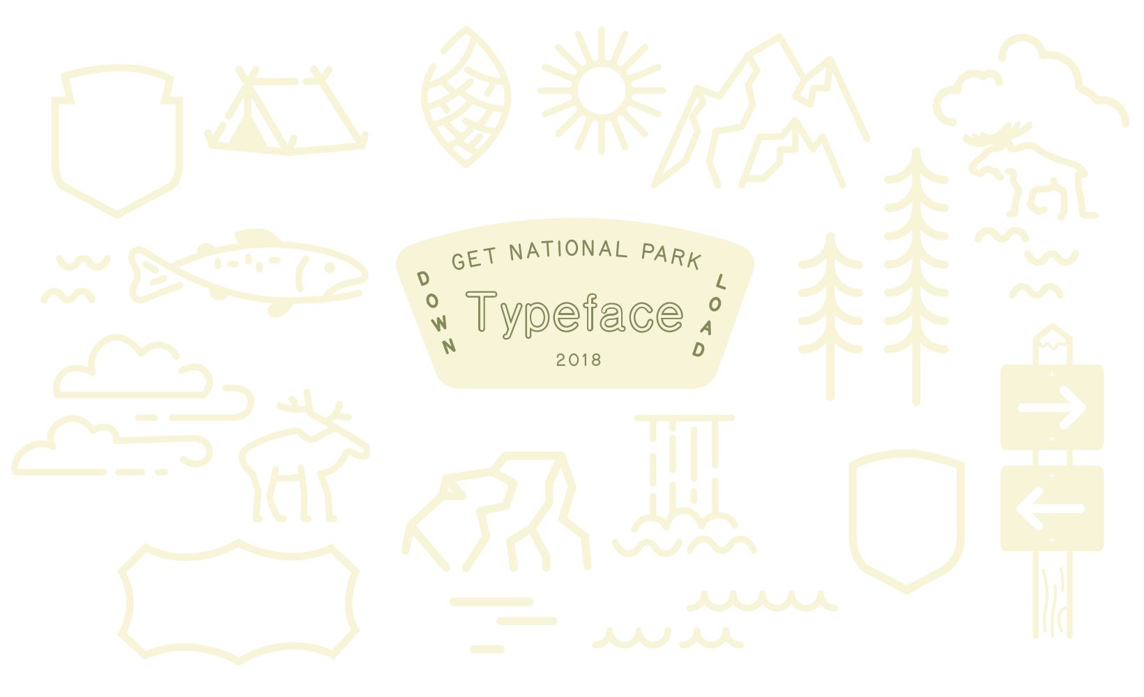 National Park Typeface