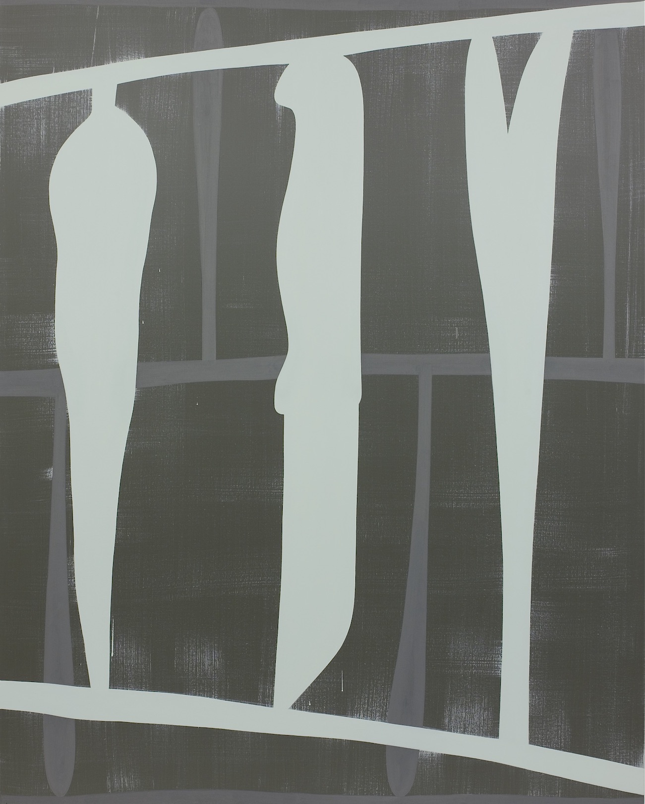 Untitled 2006, acrylic on canvas, 200 x 160 cm (photo Eric de Vries)