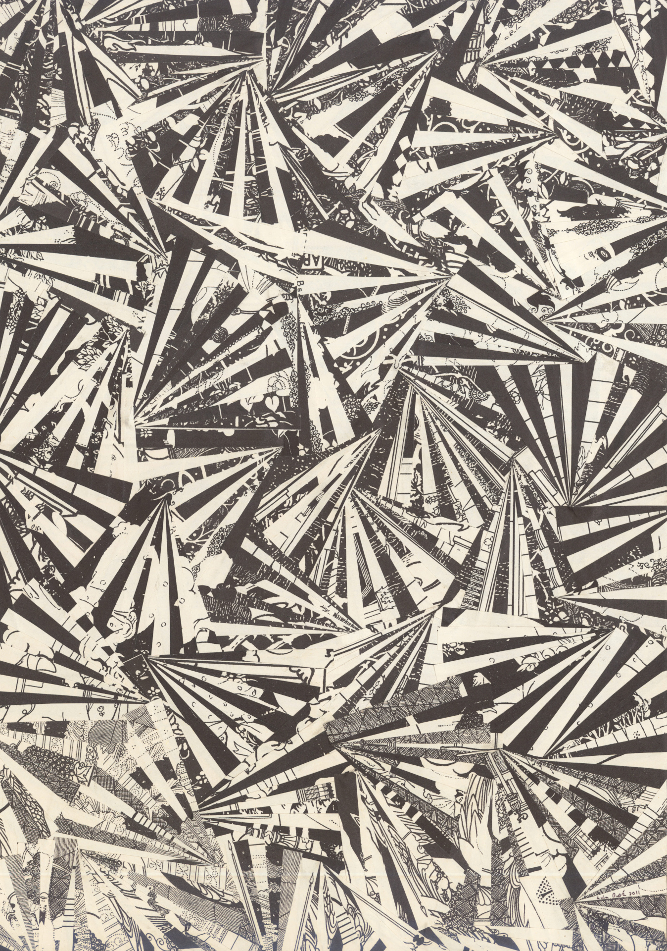 After Aubrey Beardsley 3, 2011, 8.2 x 11.6 inches