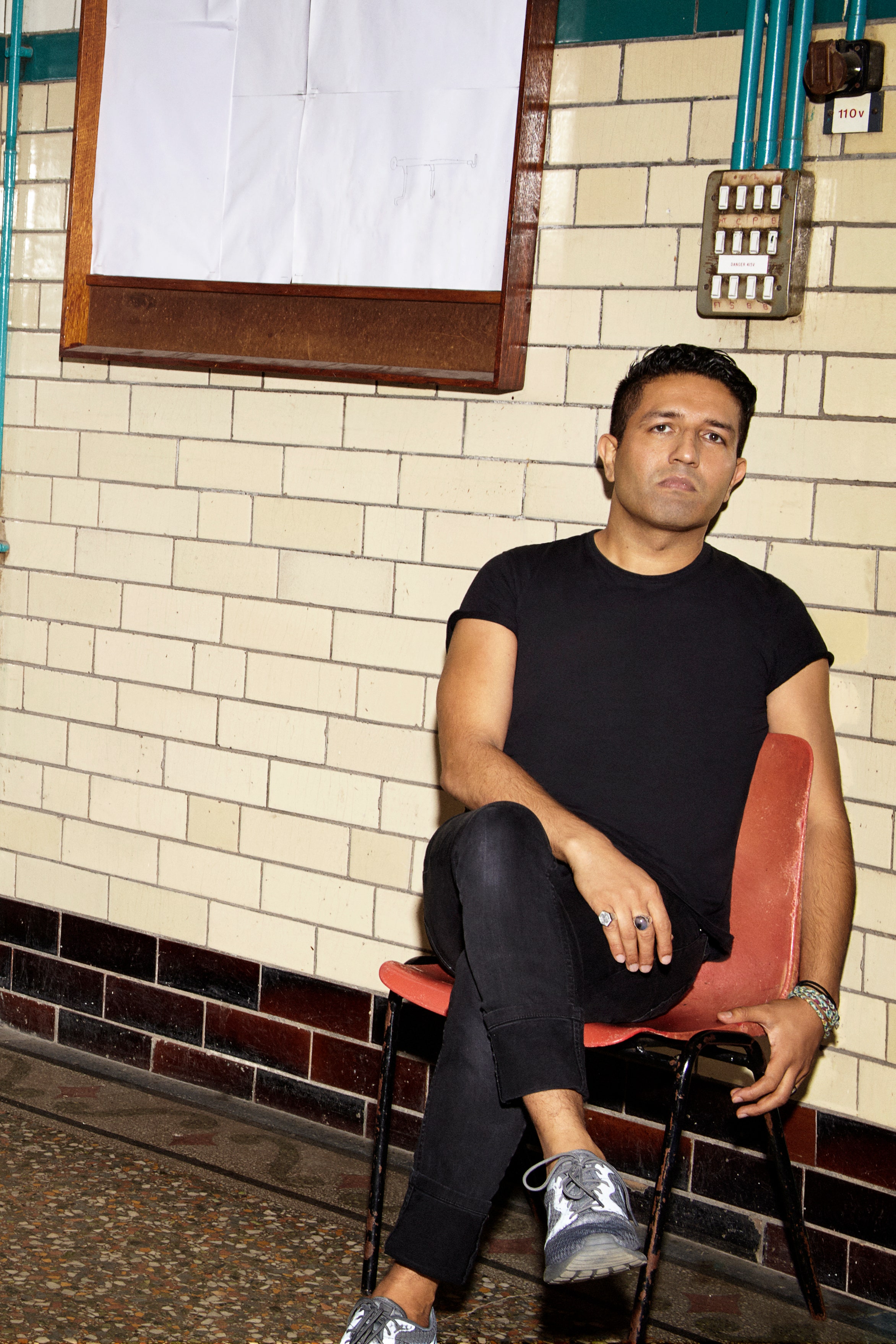 Photograph of Writer Osman Yousefzada by Ophelia Wynne
