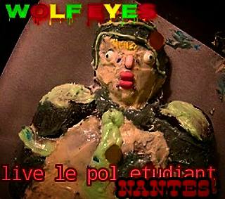 Nantes France 2017, tiny college gig town Undertow tour. No weed found, played with DJs in a modified food court set up. Students afraid to come near us esp rabid Jim. Weird Night. 