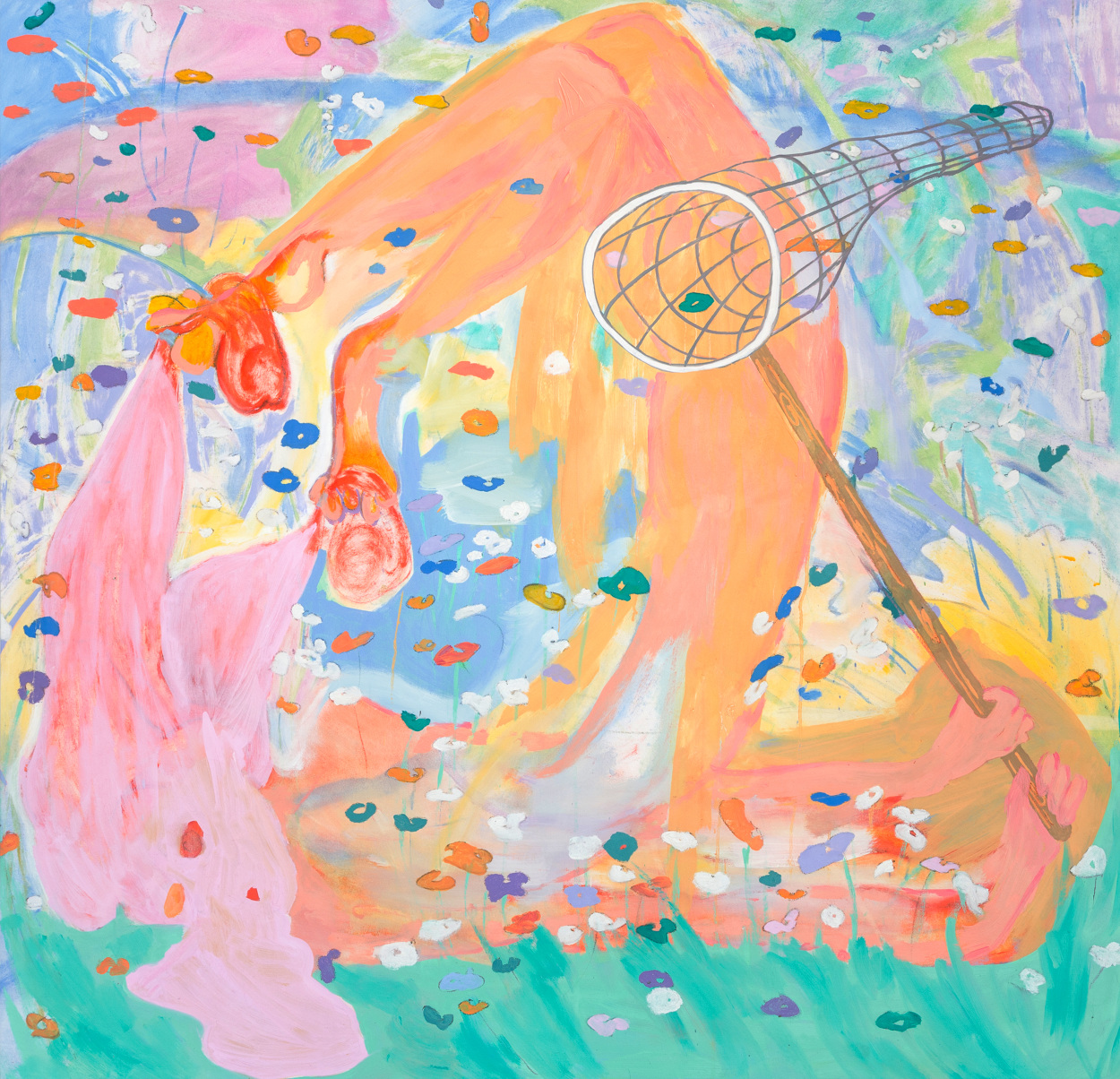 untitled, oil on canvas, 144 x 139 cm, 2019