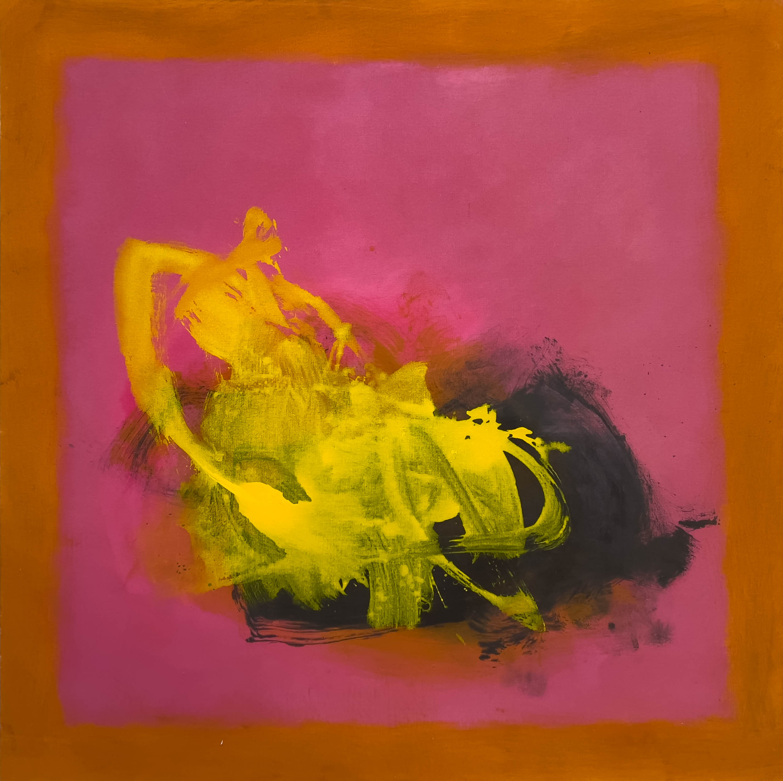 "Conjunction #20", Acrylic on canvas