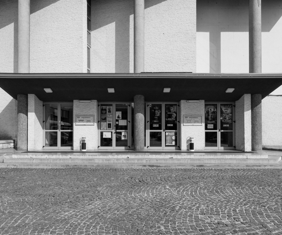 Delavski dom, Trbovlje / 1956, Marko Župančič, Oton Gaspari