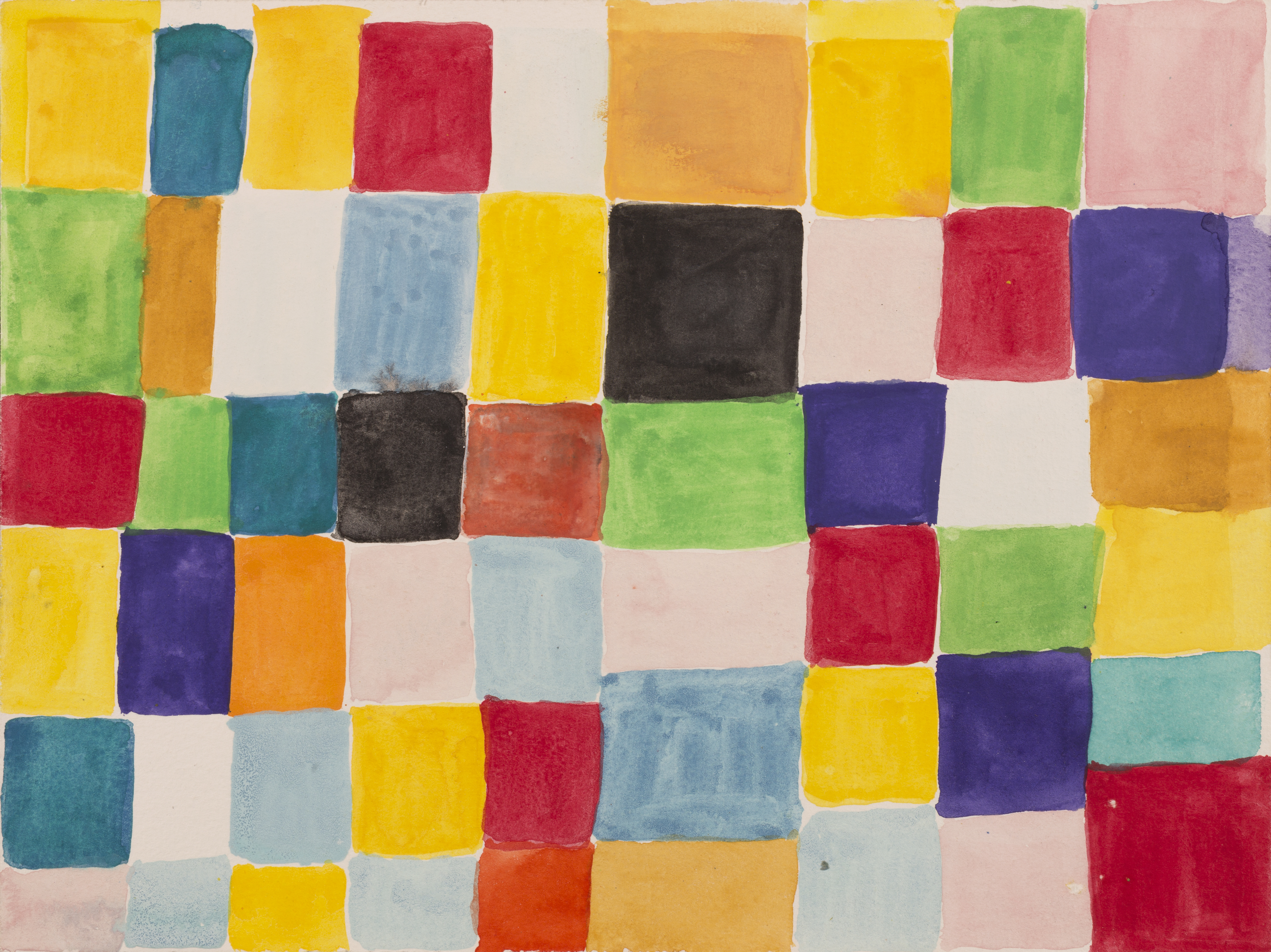 Sin título, 2000. Acuarela sobre papel, 20 x 28 cm.