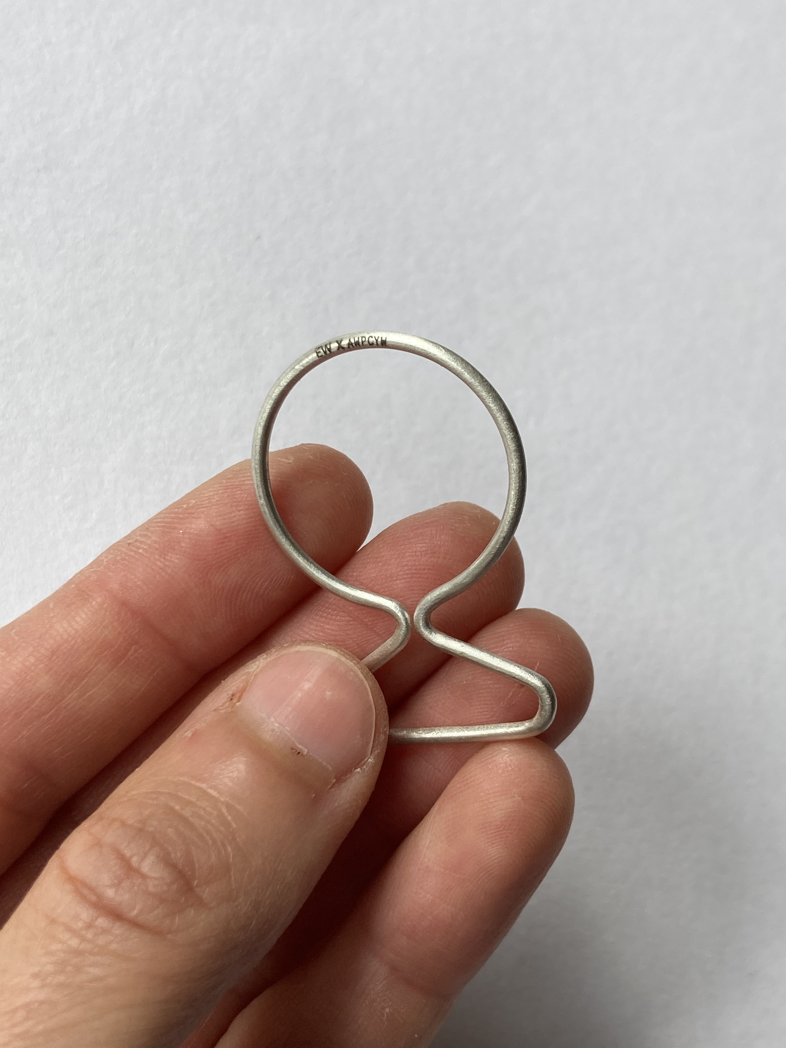 Silver hanging finding made in collaboration with AWPCYW