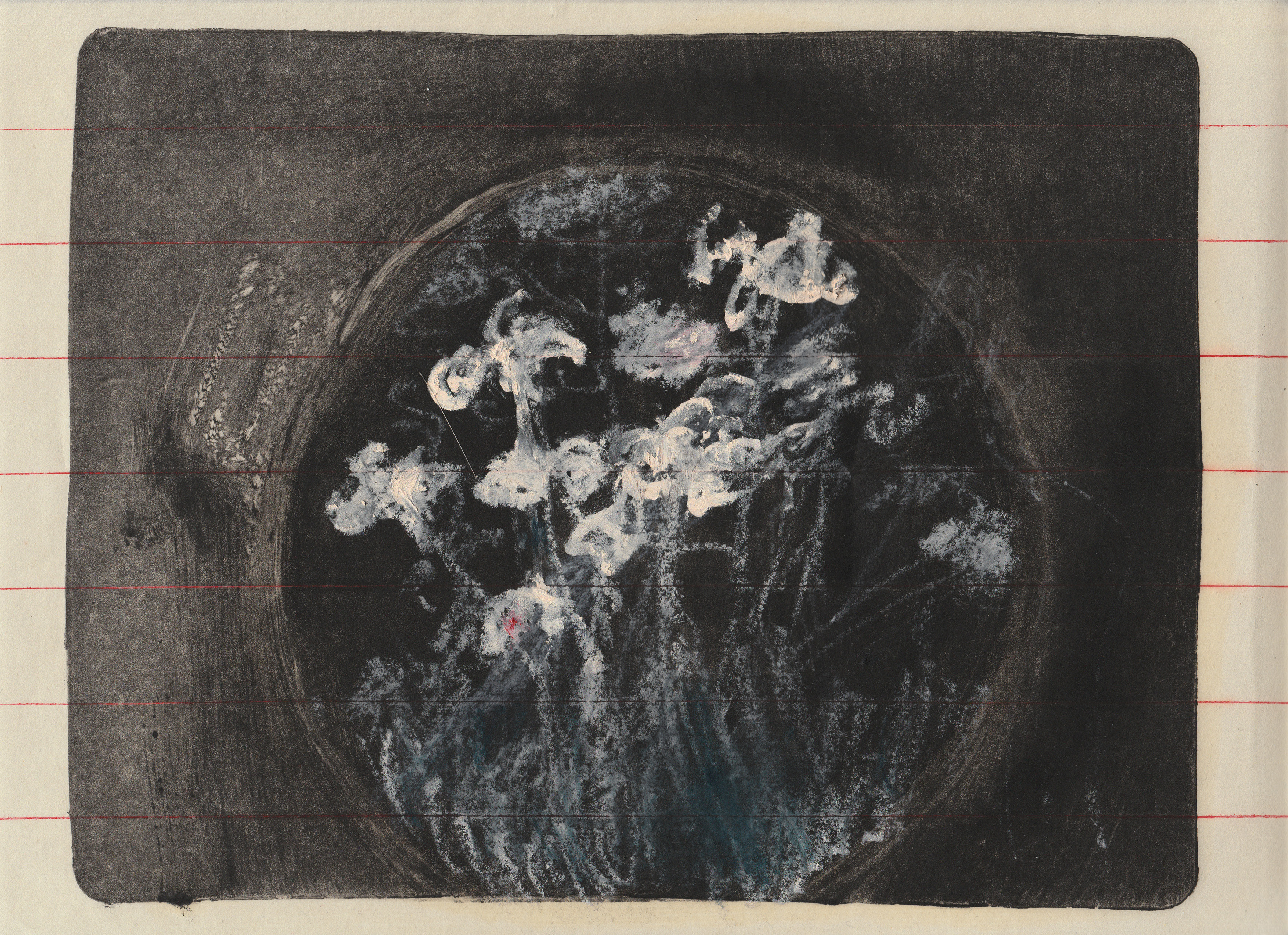 Untitled, monotype, 21x28 cm