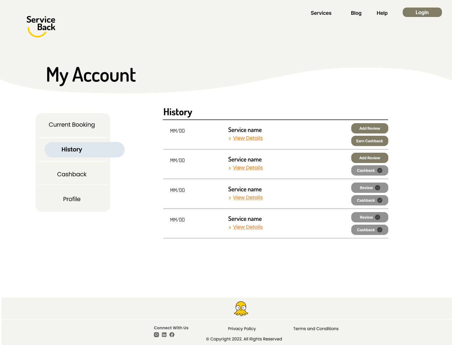 Account detail
