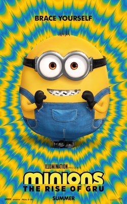 MINIONS: The Rise of Gru movie poster