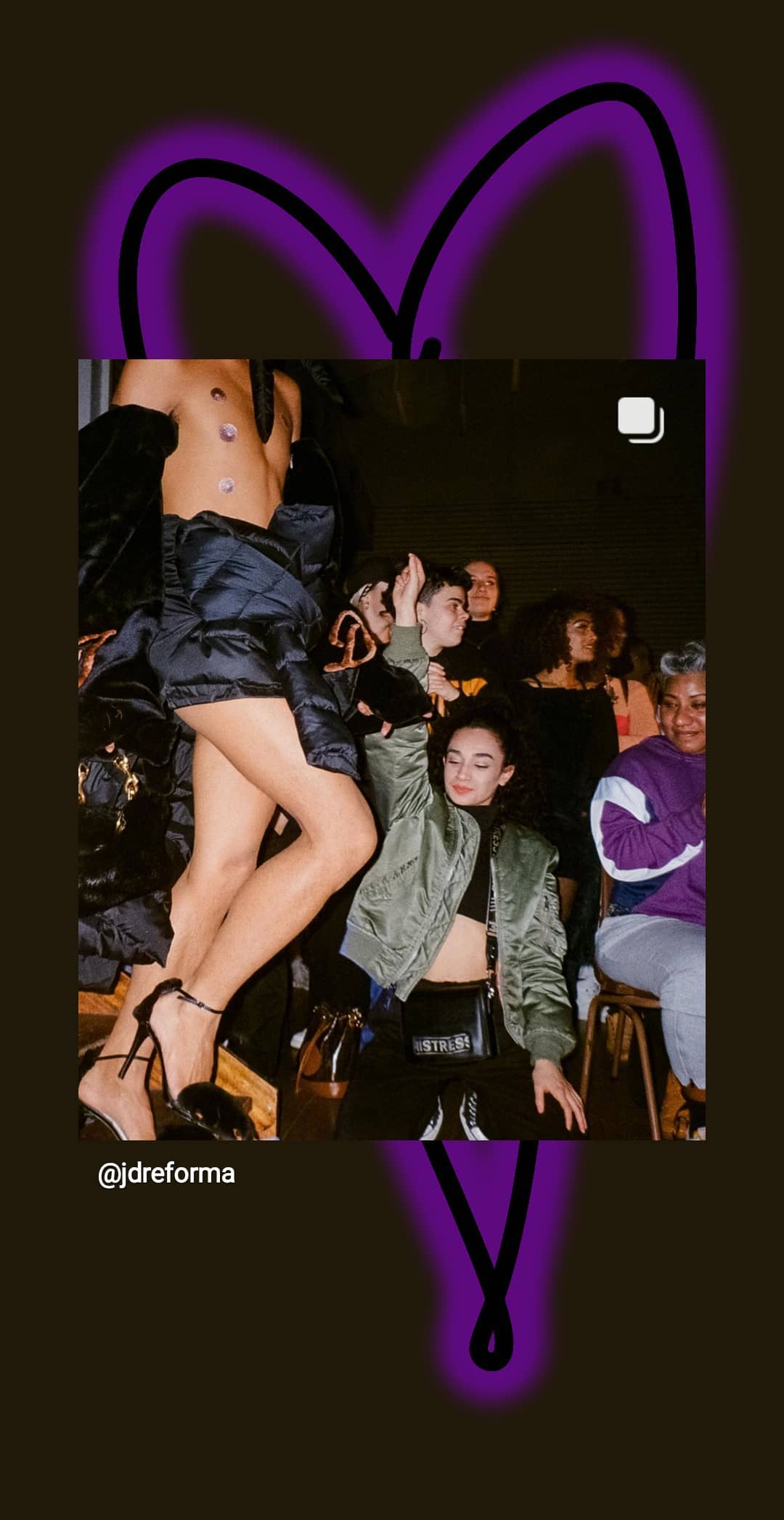 JD Reforma x Megan Hanson, Homecoming Winter Ball, 2019. Photo: Julia Harris