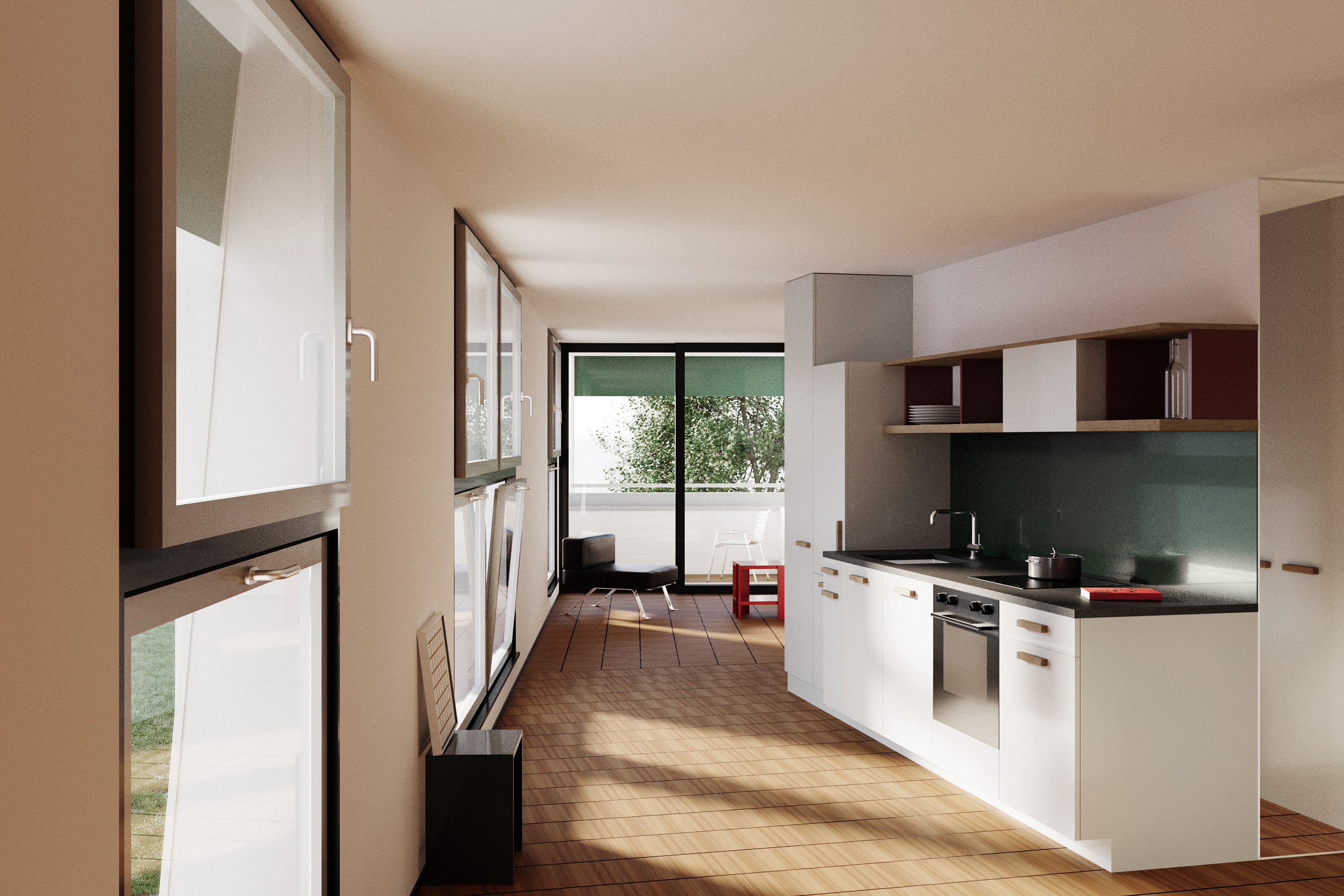 Visualisierung – Collofunda – Chaletweg Zürich