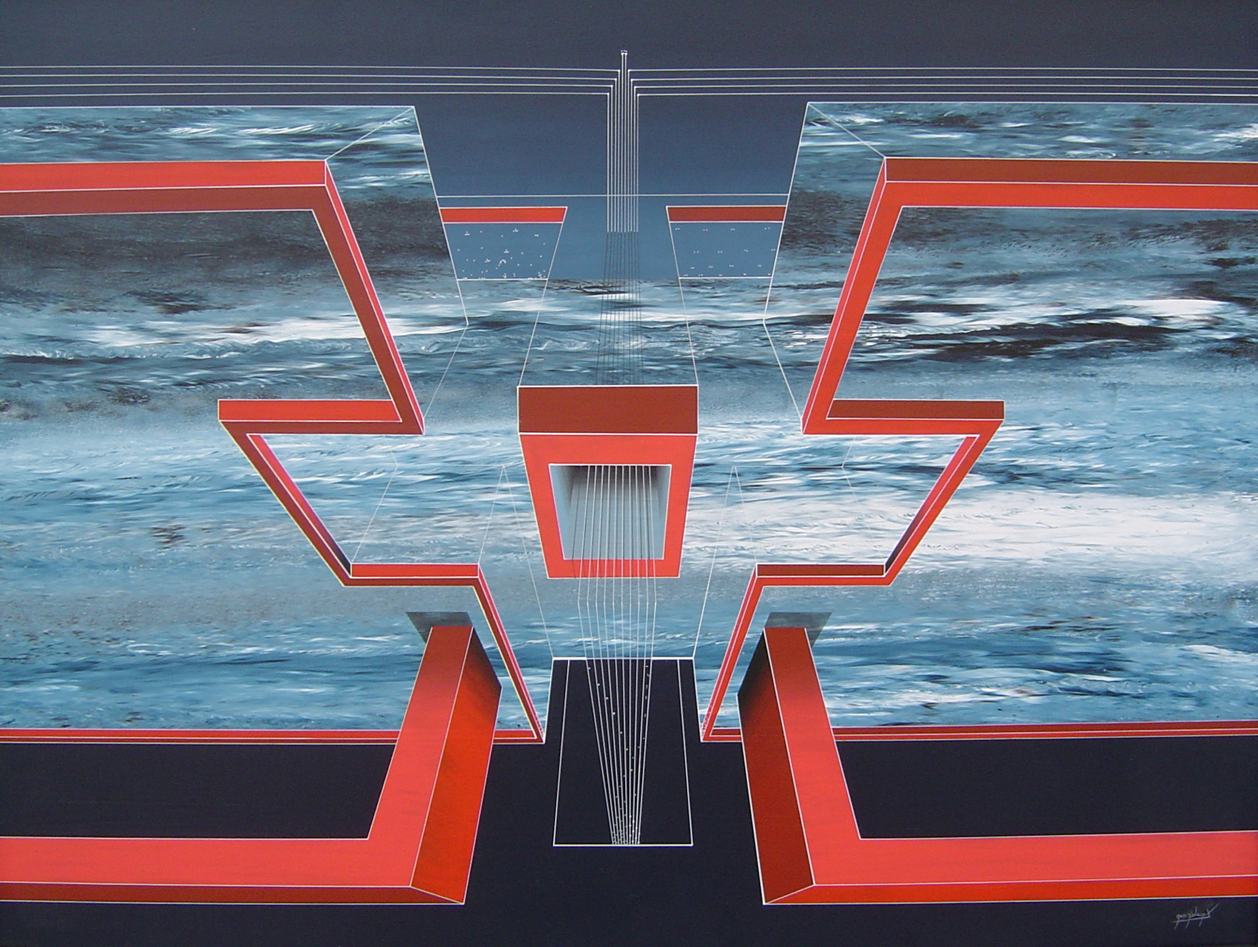 The Voice Of Light(130 x 160 cm)