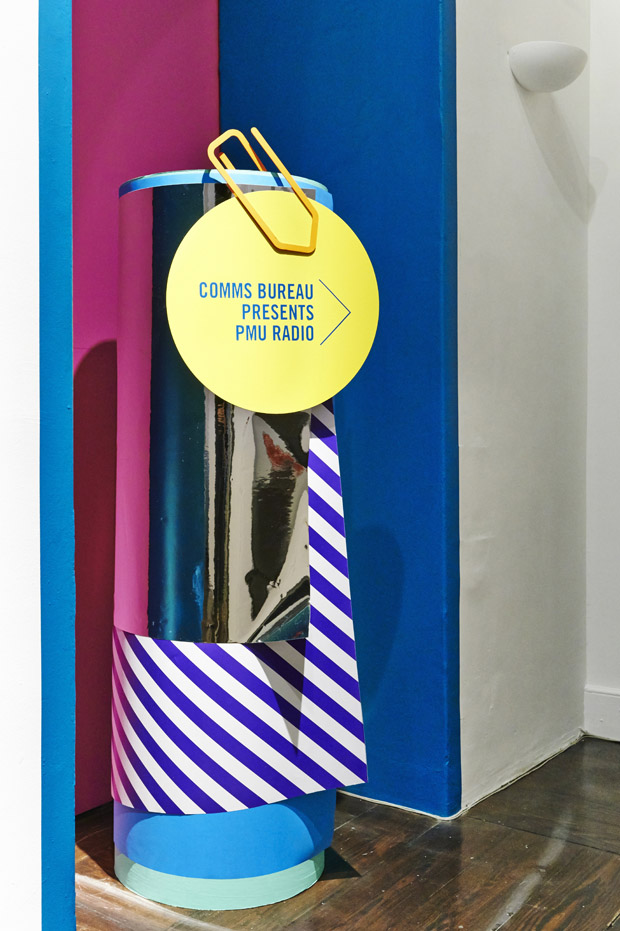 Pick Me Up Graphics Arts Festival, Somerset House. Collaboration with Studio EMMI on visual identity  - Photography Jess Bonham