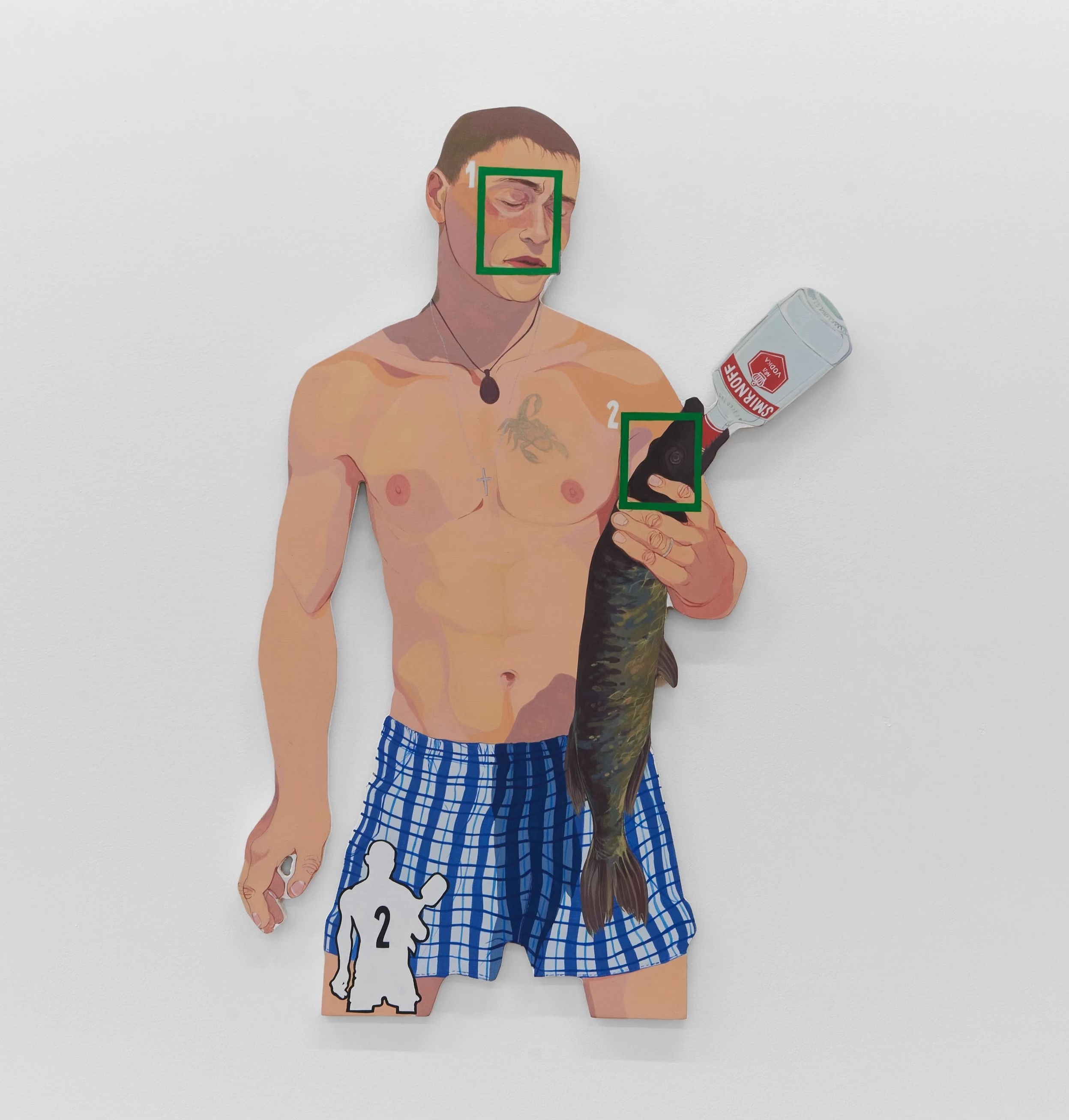 "Indexed Landmarks 1 & 2" (2022), Image Courtesy of Here Gallery