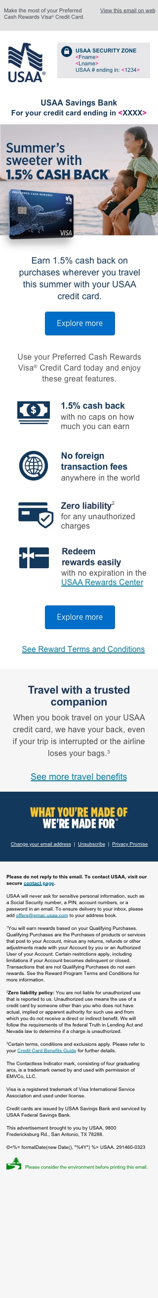 Visa - Preferred Cash Rewards