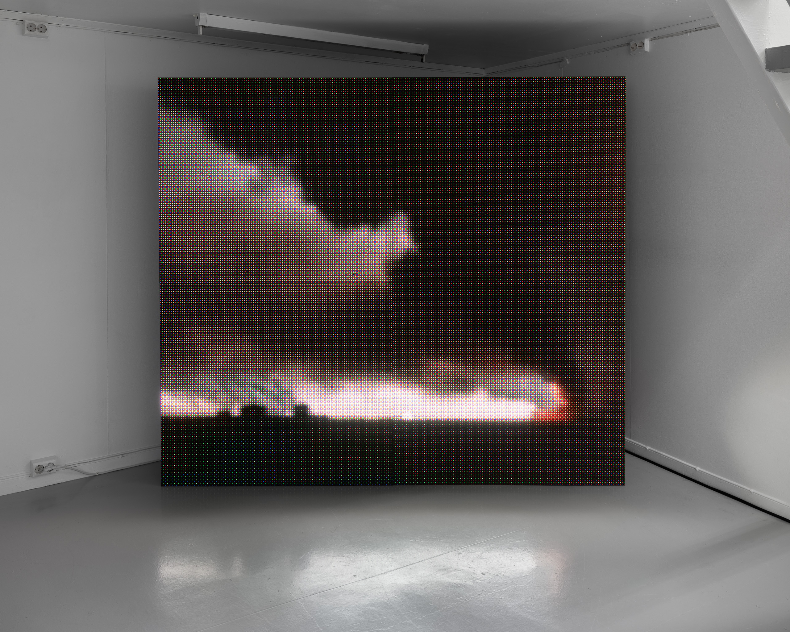 Pixel Pitch vol.2 (2020), installation view, Studio 17, Stavanger