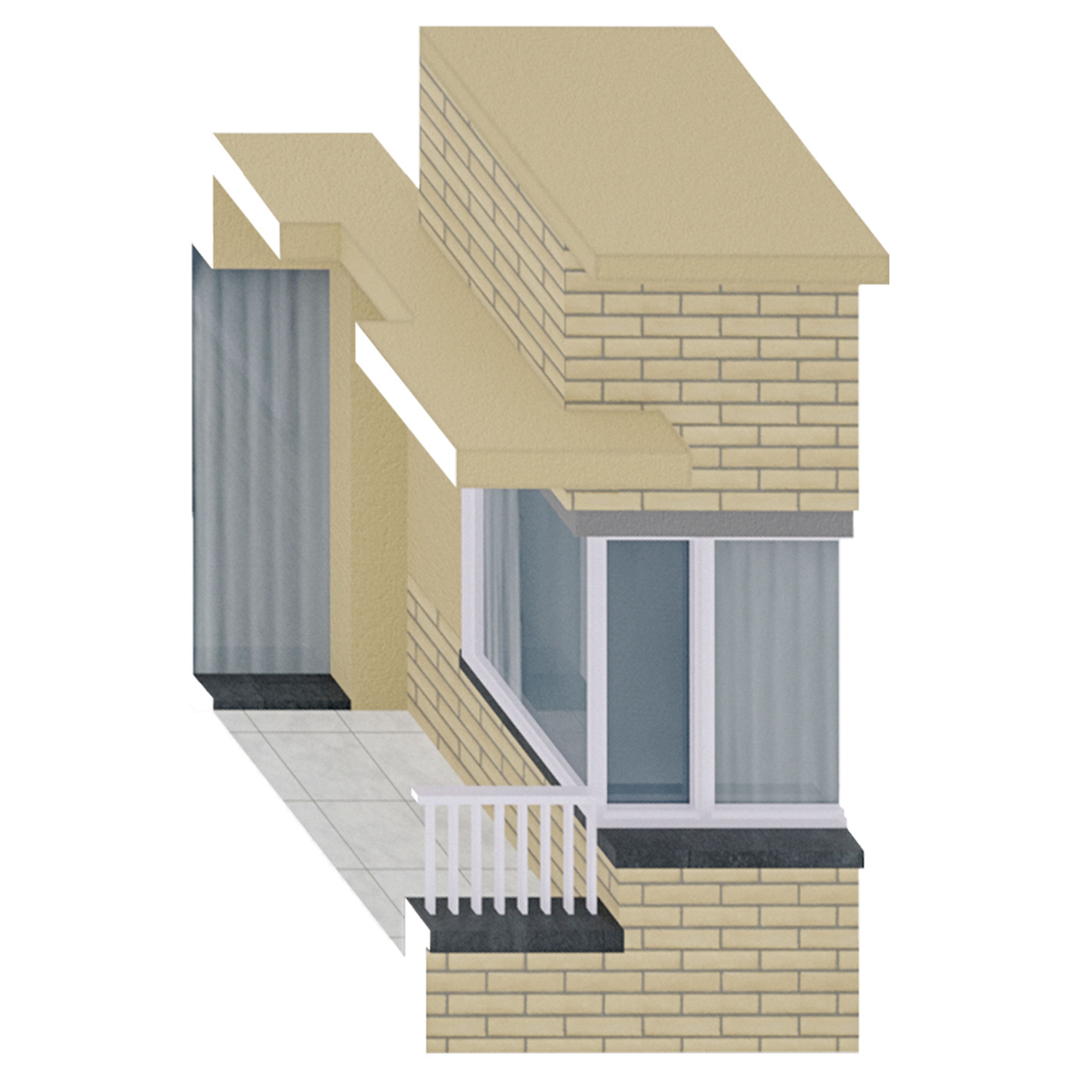 Fragment: Residentie Frontenac, Hubert Frere Orbanlaan 130-141, Ghent by Azzam Zantah