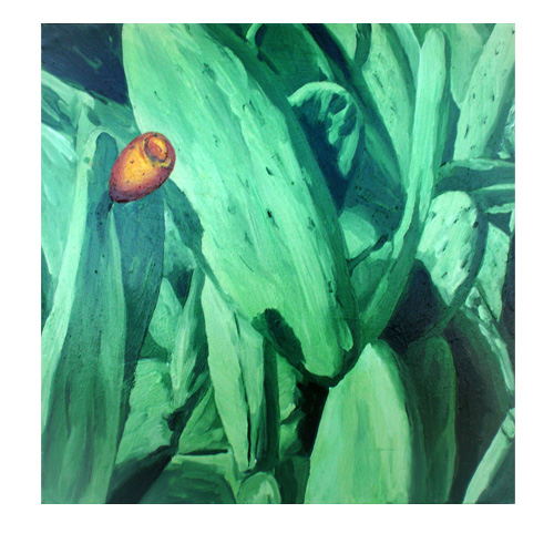 TUNERA 2009, oil on canvas, 50cm x 50cm