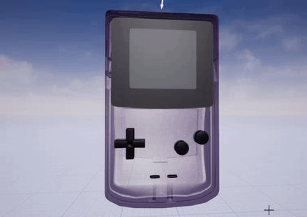 The Atomic Purple Game Boy Color / gif :: game boy :: consoles