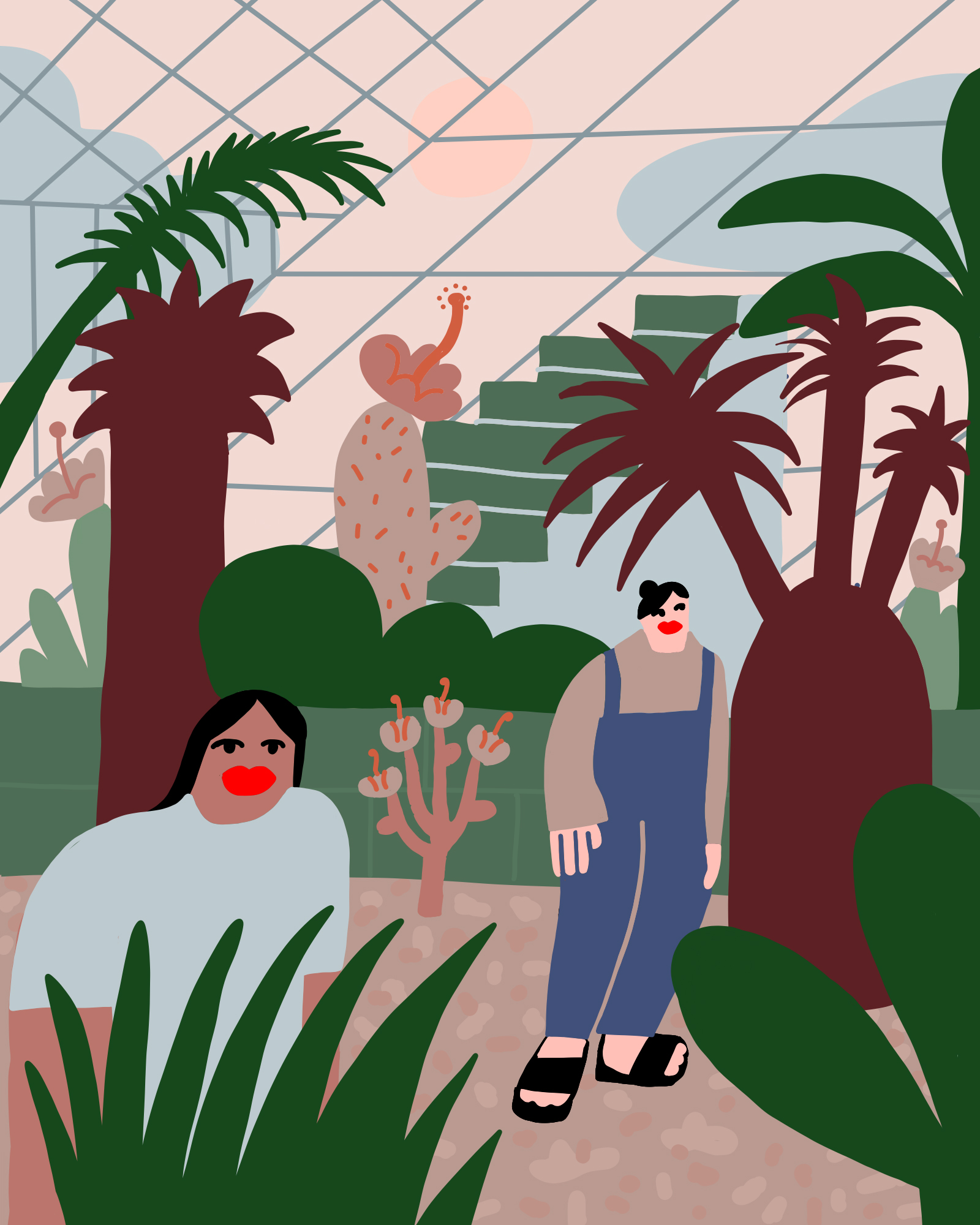 Conservatory - Digital Drawing