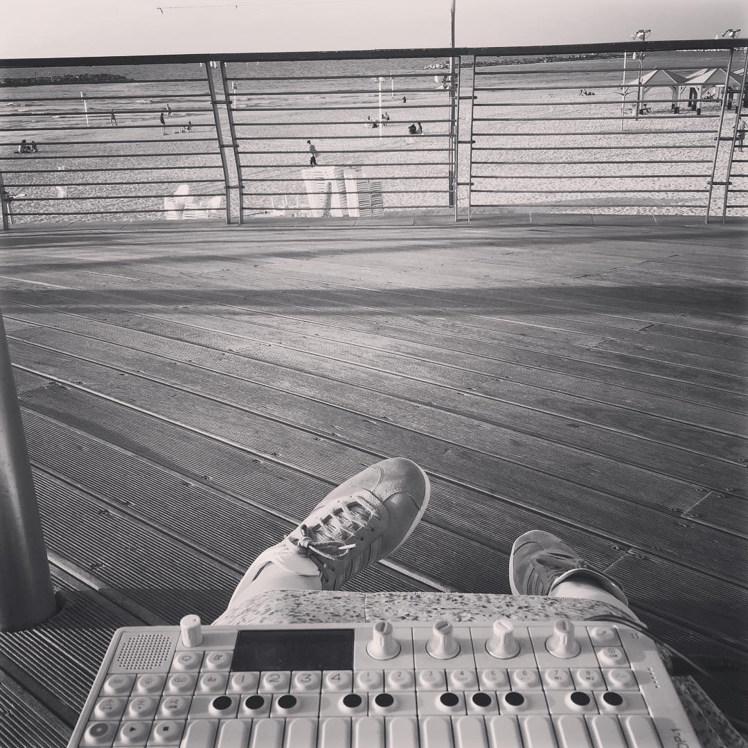 My music-making always starts with looking for and playing with new interesting sounds, and seeing where they will take me to, and if they will end up forming a full, new track. 