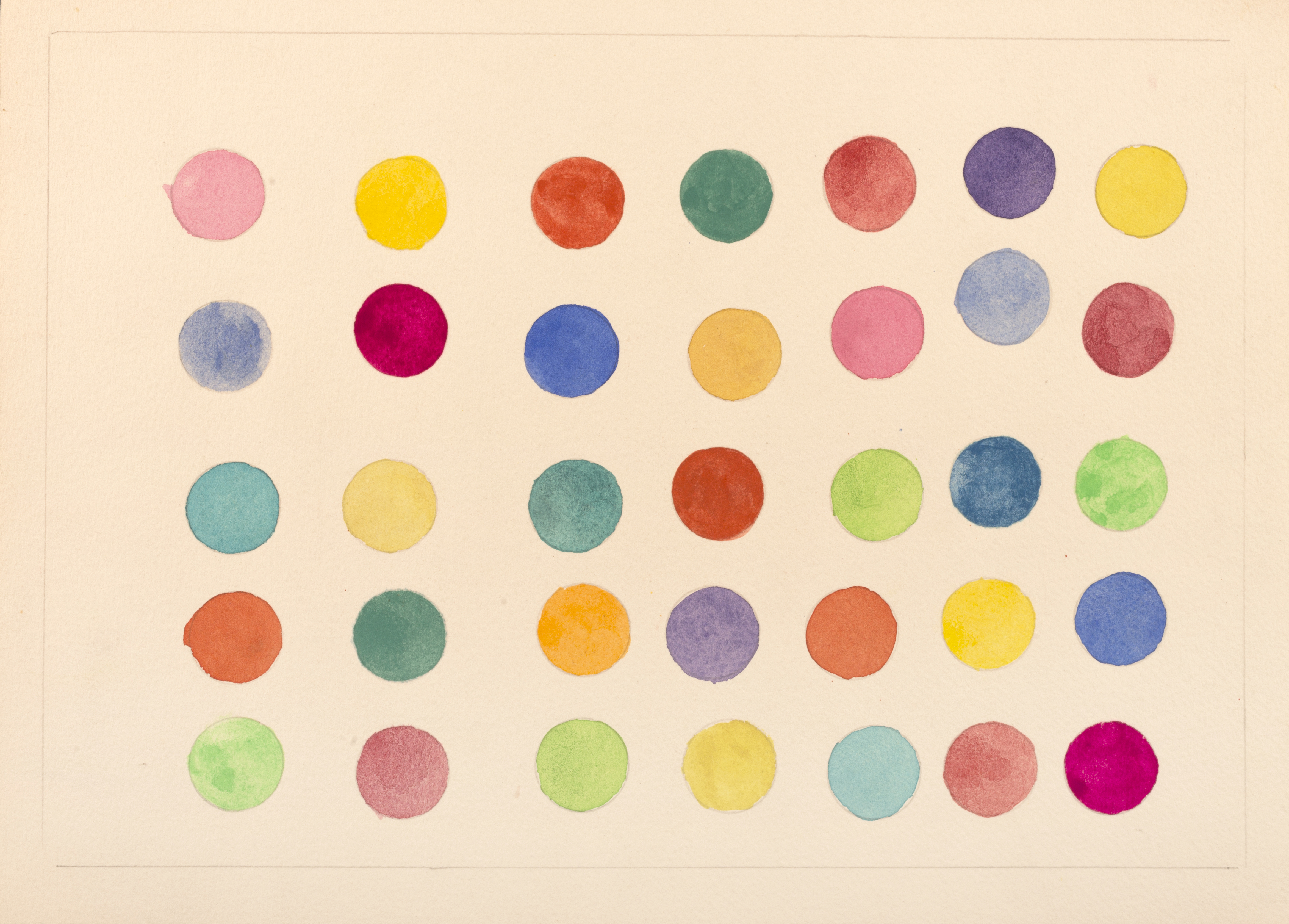 Sin título, 2001. Acuarela y lápiz sobre papel, 20,5 x 29,5 cm.