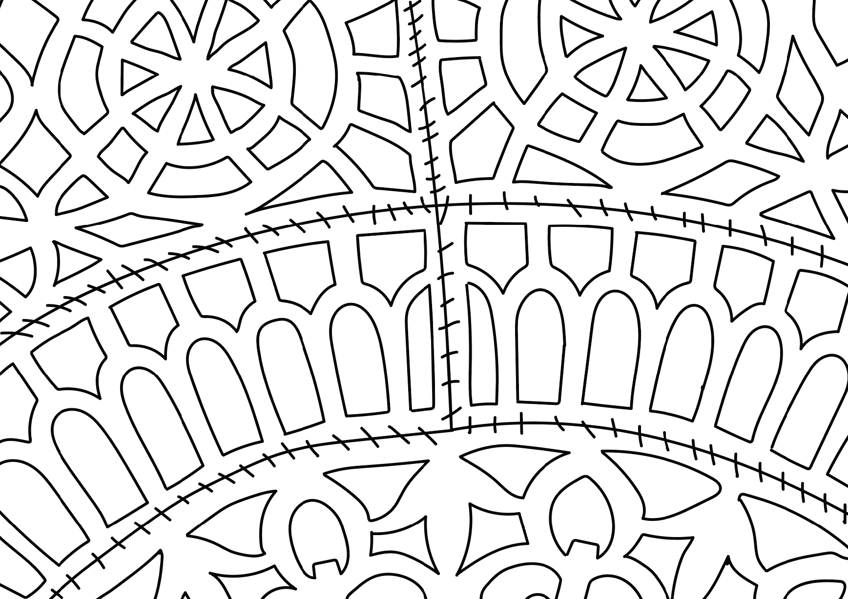 Chapter divider, Illustrated on Adobe Illustrator