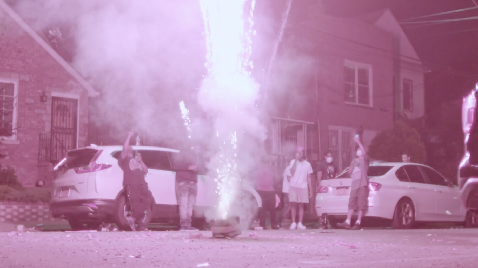 FIREWORKS IN BROOKLYN