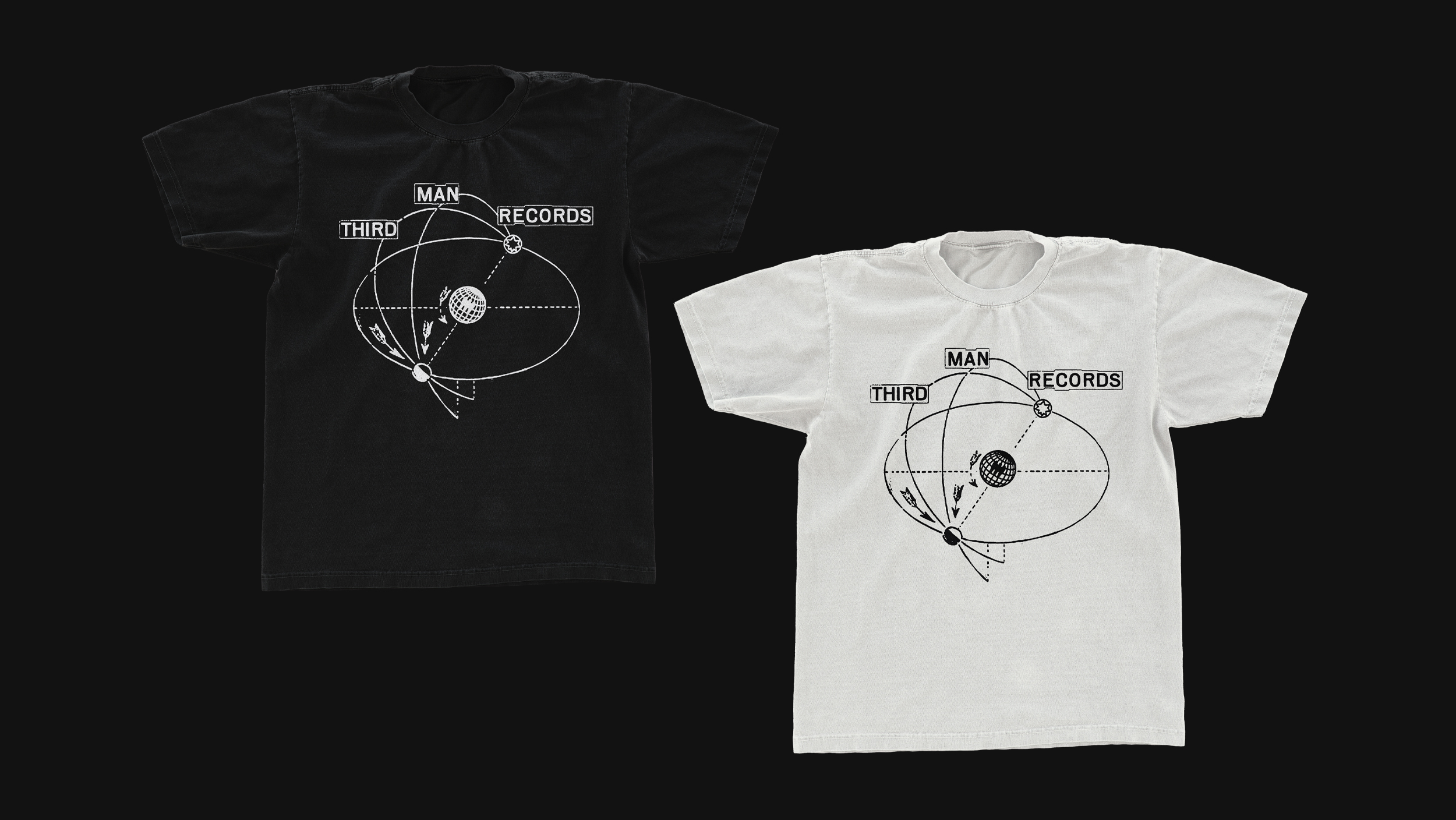 T shirts for Third Man Records, 2019