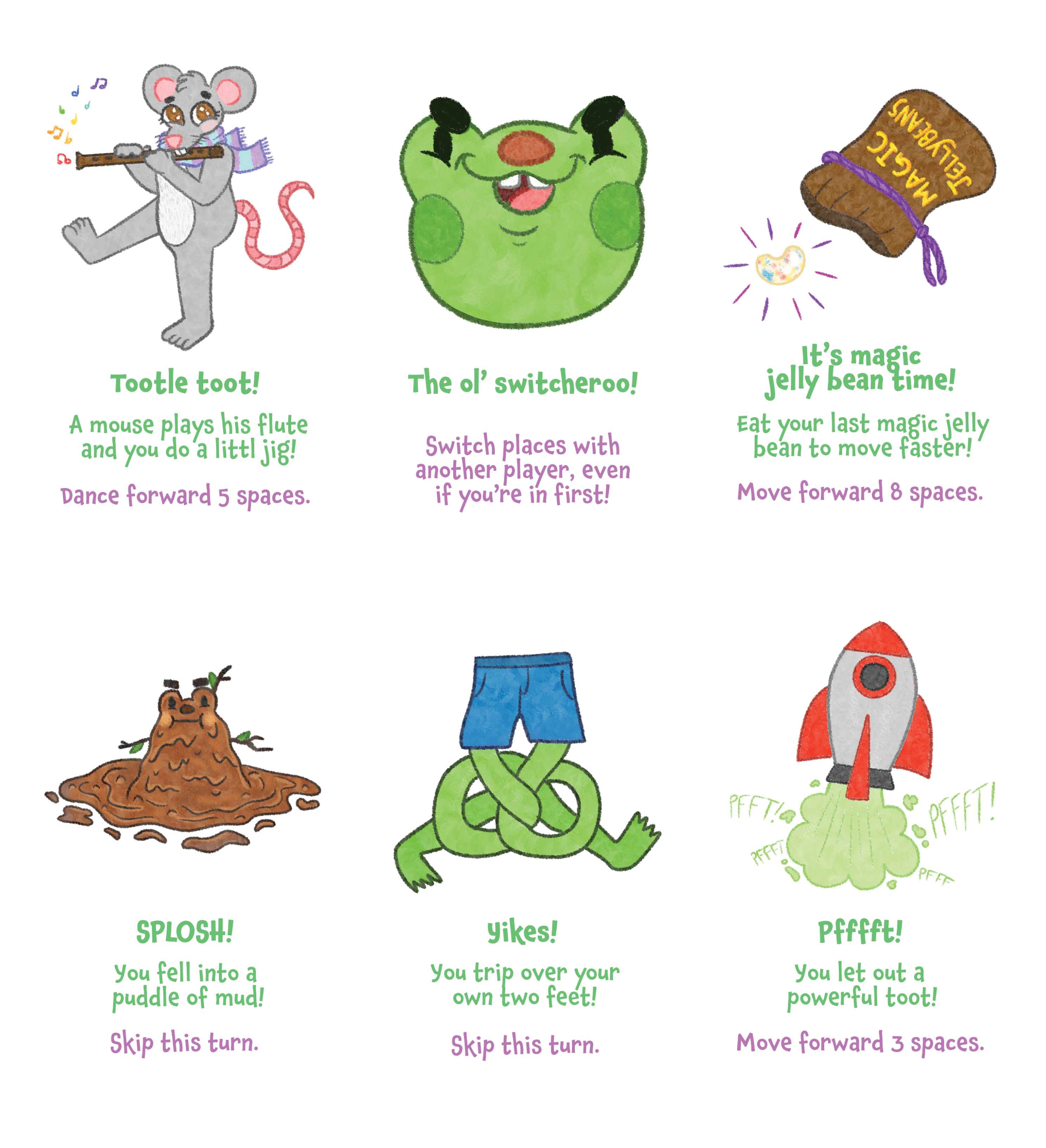 6 of 46 Adventure to Froggyland Cardsdigital print on cardstock, 2.5in x 4in, 2023