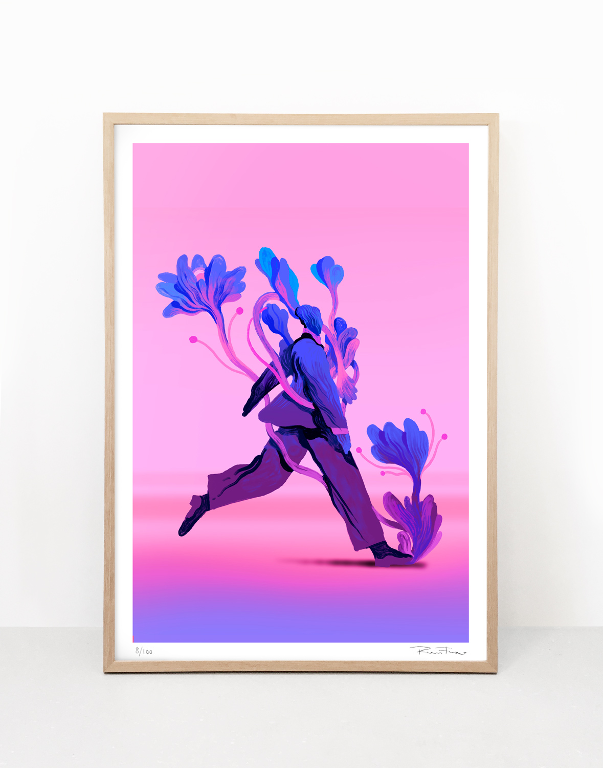 In Flowers, art print €50