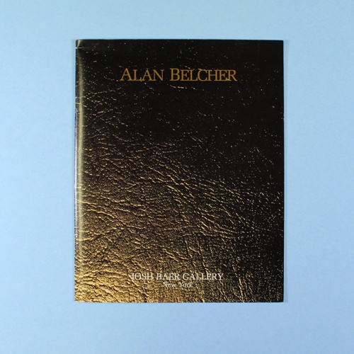 Alan Belcher at Josh Baer Gallery, 1988